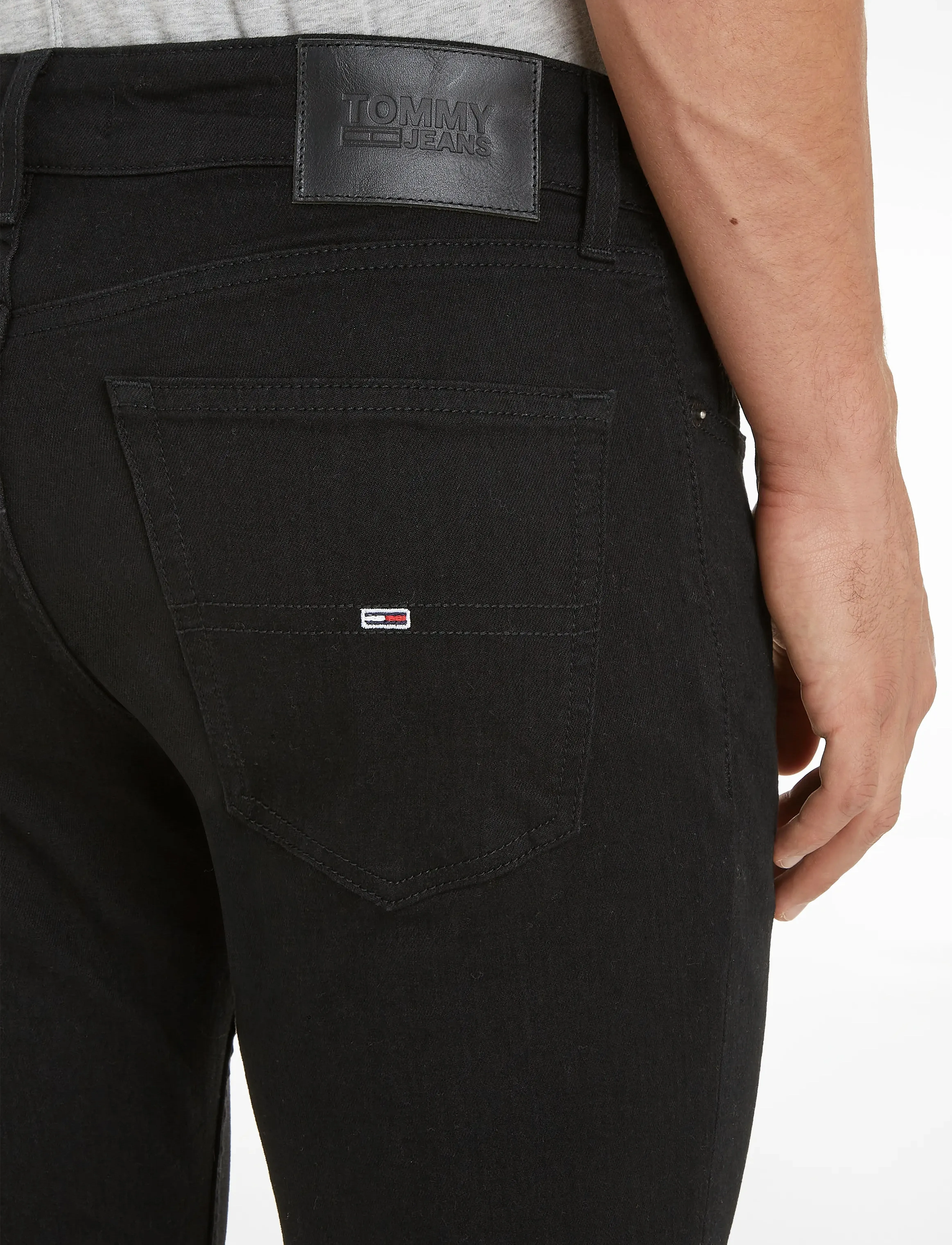 Tommy Jeans - SCANTON SLIM NBKS - new black stretch - 5