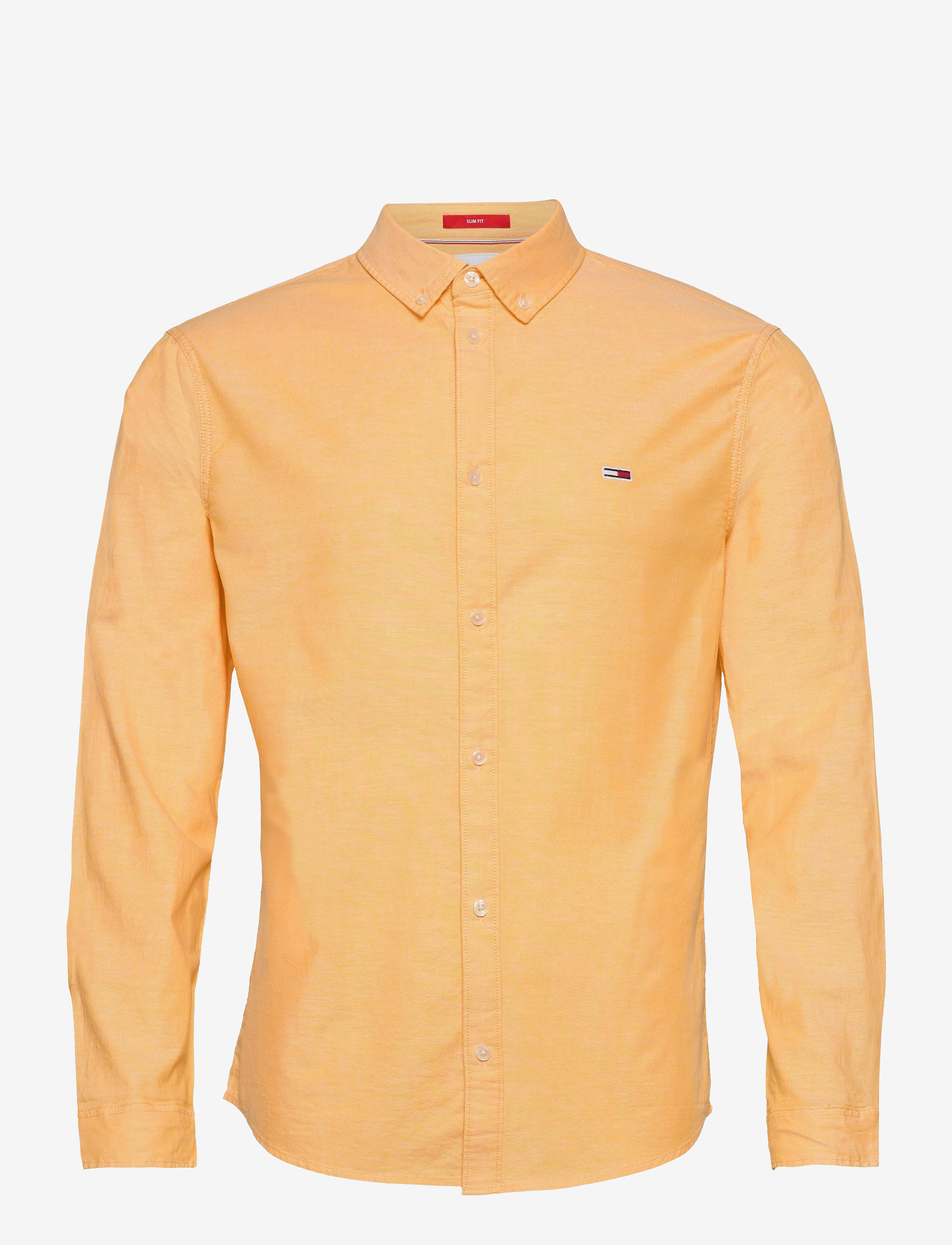TJM SLIM STRETCH OXFORD SHIRT - FLORIDA ORANGE