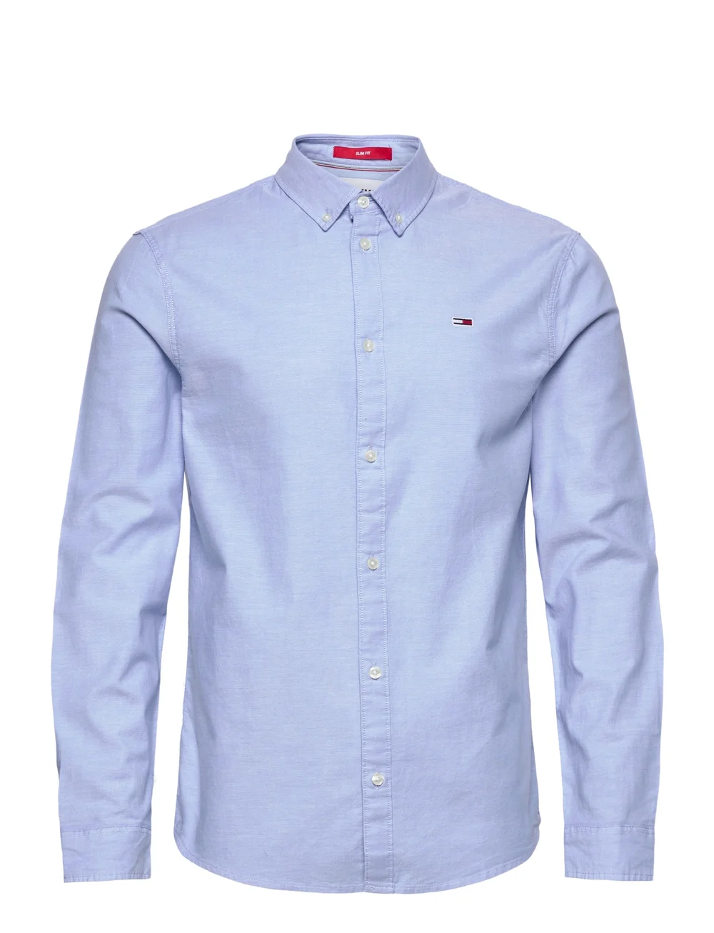 Tommy Jeans - TJM SLIM STRETCH OXFORD SHIRT - oxford-hemden - perfume blue - 0