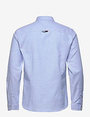 Tommy Jeans - TJM SLIM STRETCH OXFORD SHIRT - podstawowe koszulki - perfume blue - 1