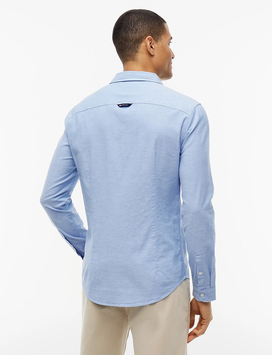Tommy Jeans - TJM SLIM STRETCH OXFORD SHIRT - oxford-hemden - perfume blue - 2