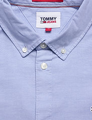 Tommy Jeans - TJM SLIM STRETCH OXFORD SHIRT - podstawowe koszulki - perfume blue - 3