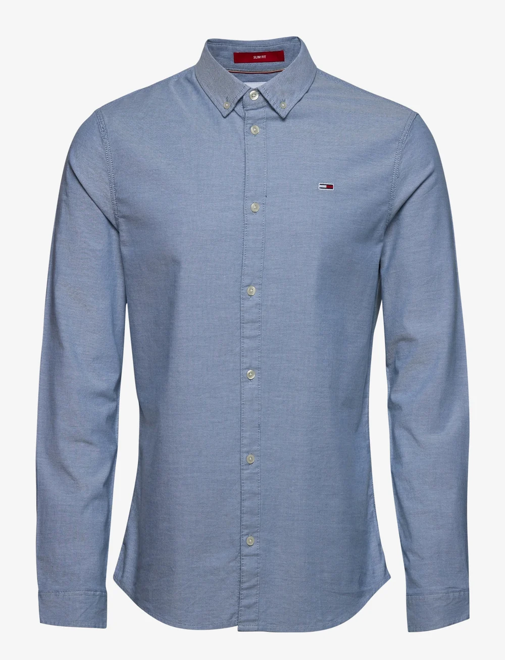 Tommy Jeans - TJM SLIM STRETCH OXFORD SHIRT - oxford-hemden - twilight navy - 0