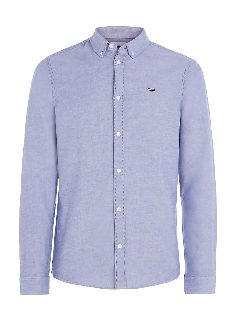 Tommy Jeans - TJM SLIM STRETCH OXFORD SHIRT - oxford-hemden - twilight navy - 1