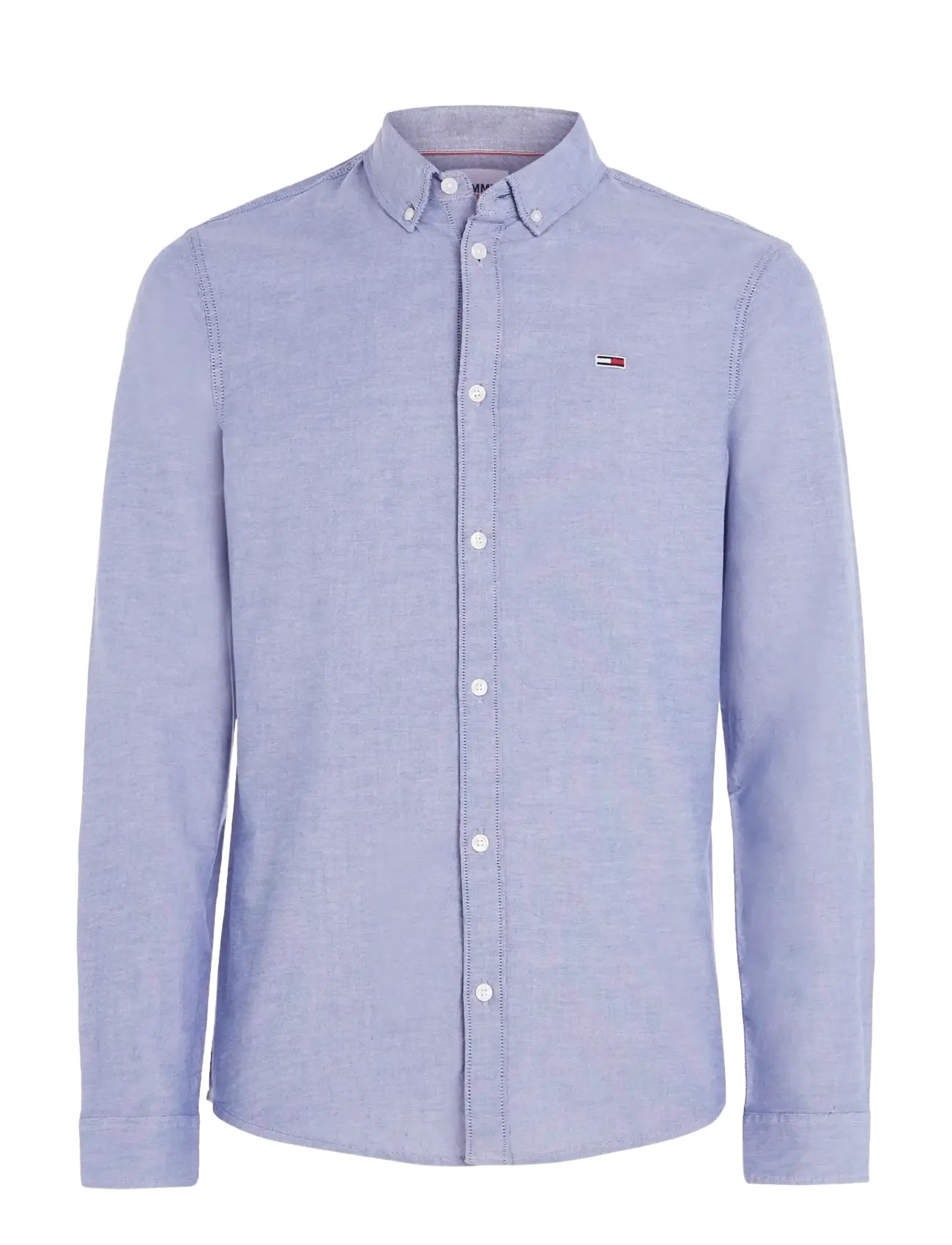 Tommy Jeans TJM SLIM STRETCH OXFORD SHIRT - Skjorter - TWILIGHT NAVY / blue