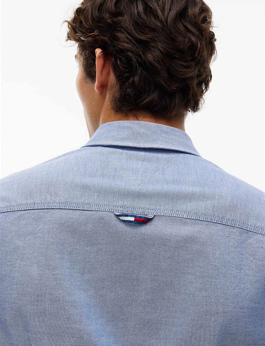 Tommy Jeans - TJM SLIM STRETCH OXFORD SHIRT - oxford-hemden - twilight navy - 3