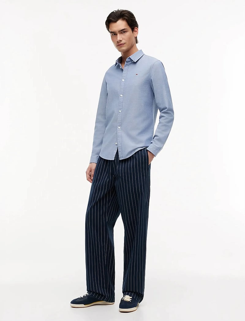 Tommy Jeans - TJM SLIM STRETCH OXFORD SHIRT - oxford-hemden - twilight navy - 5