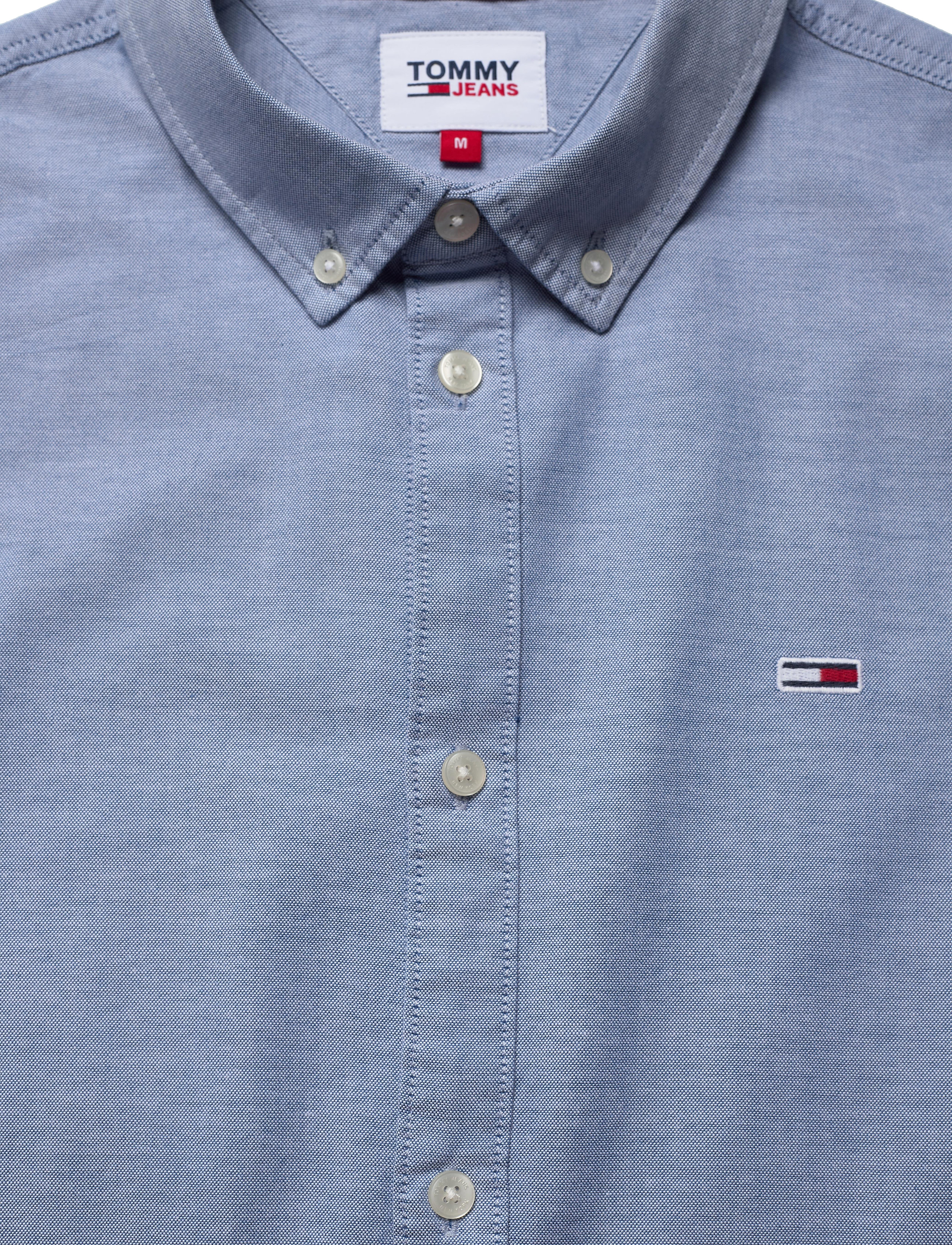 Tommy Jeans - TJM SLIM STRETCH OXFORD SHIRT - oxford skjorter - twilight navy - 5