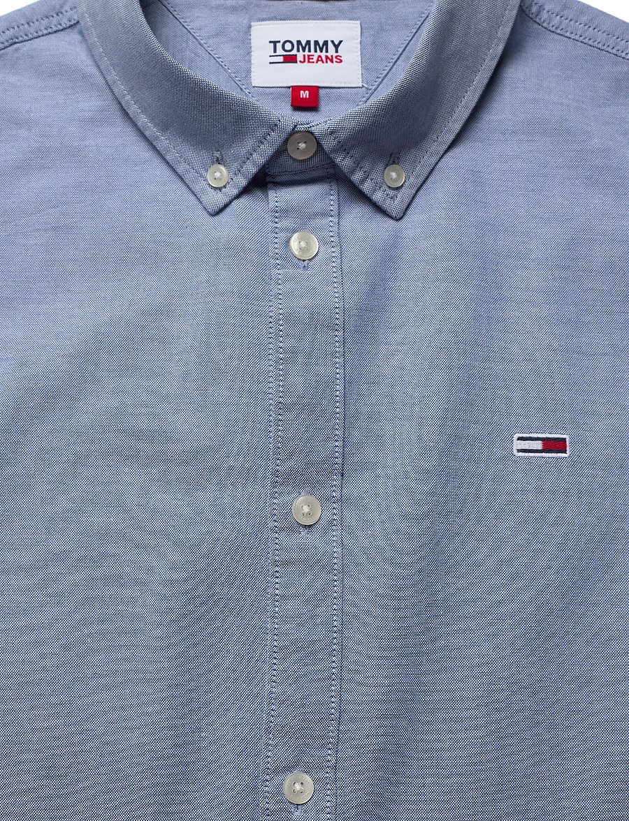 Tommy Jeans - TJM SLIM STRETCH OXFORD SHIRT - oxford-hemden - twilight navy - 5