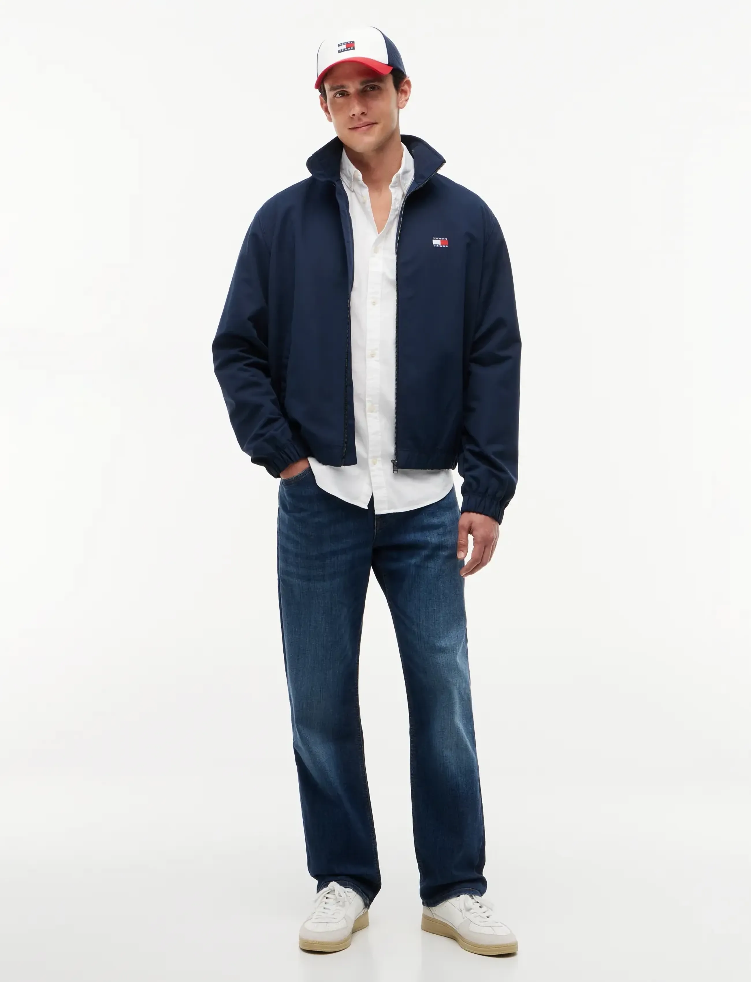 Tommy Jeans - TJM SLIM STRETCH OXFORD SHIRT - oxford skjorter - white - 5
