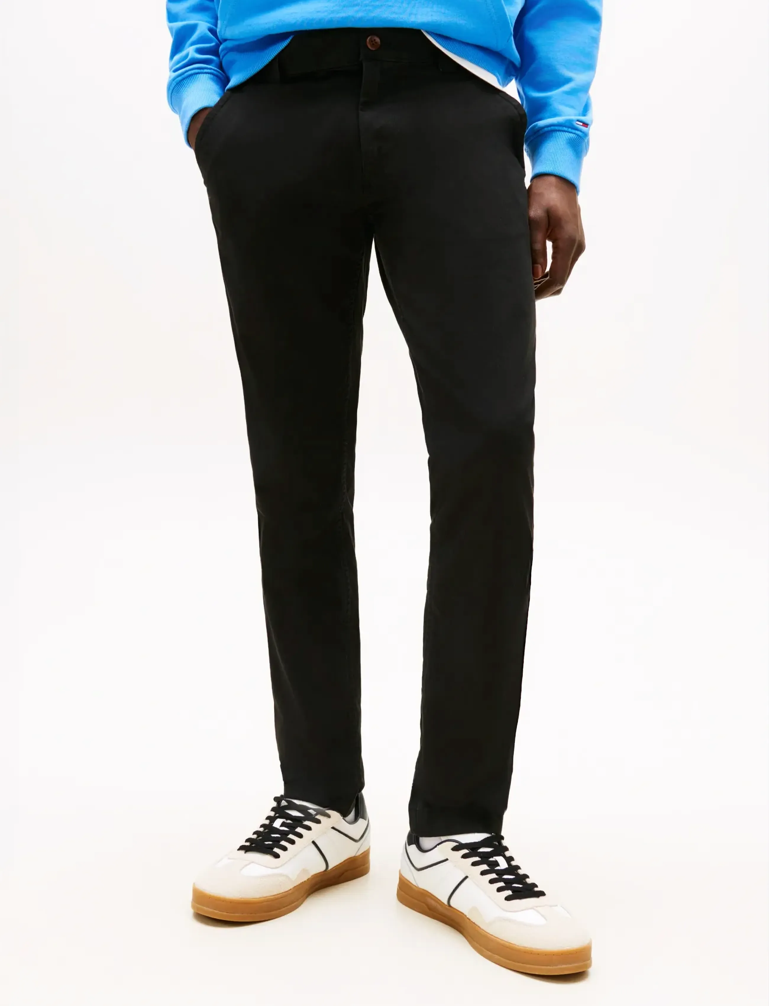 Tommy Jeans TJM SCANTON CHINO PANT - Chinos - BLACK / black