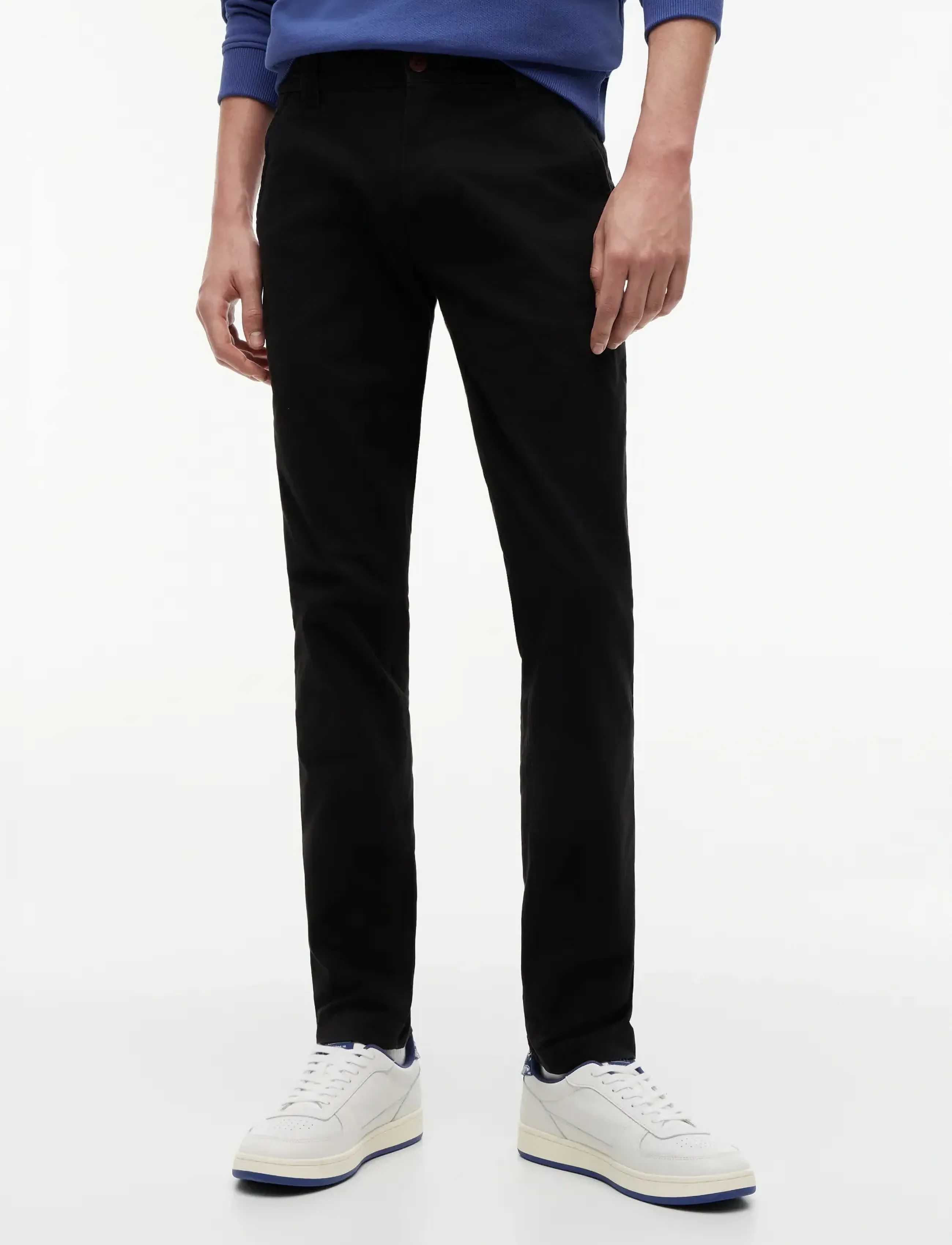 Tommy Jeans TJM SCANTON CHINO PANT - Hosen - BLACK / black