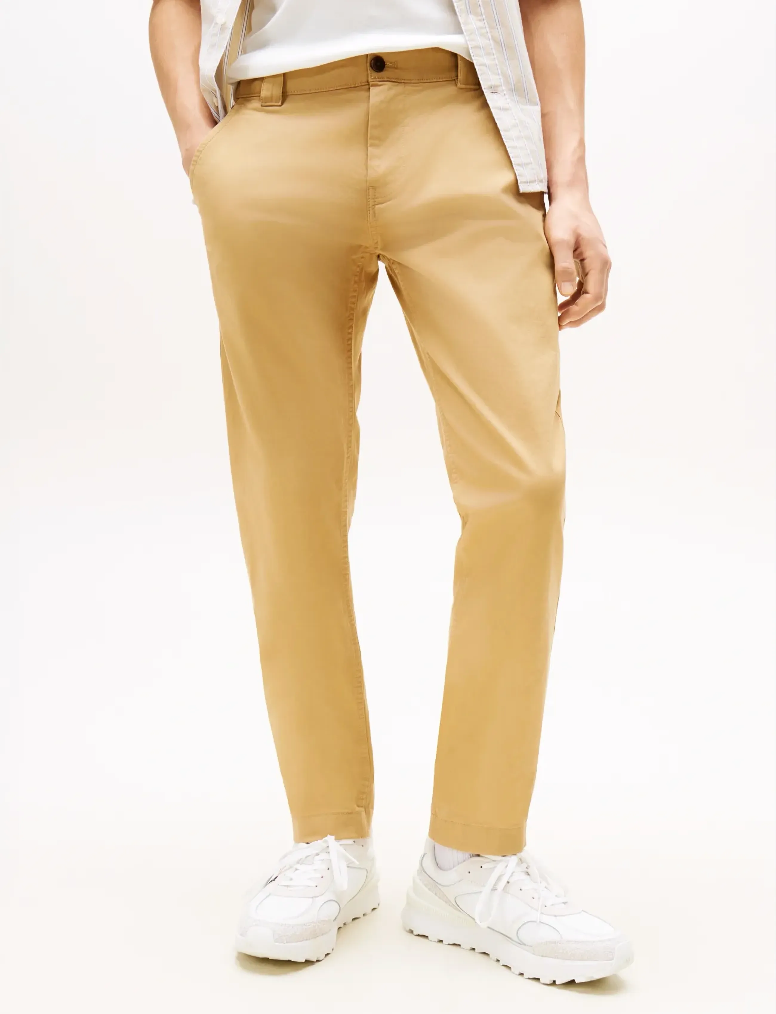 Tommy Jeans Tjm Scanton Chino Pant, 32 x 32, Trousers, Beige - Chinos, Männerswear