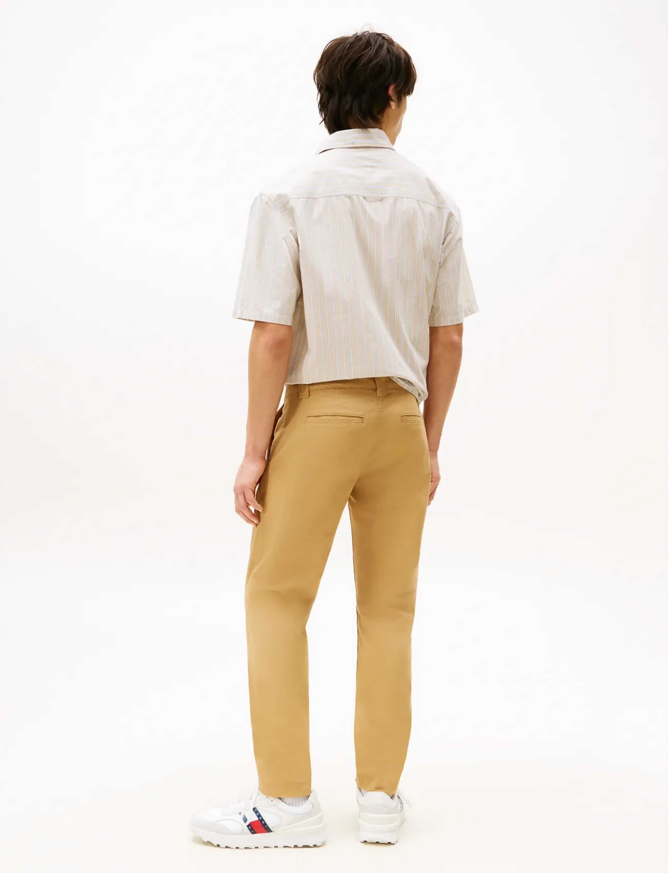 Tommy Jeans - TJM SCANTON CHINO PANT - chino-buxur - classic khaki - 5