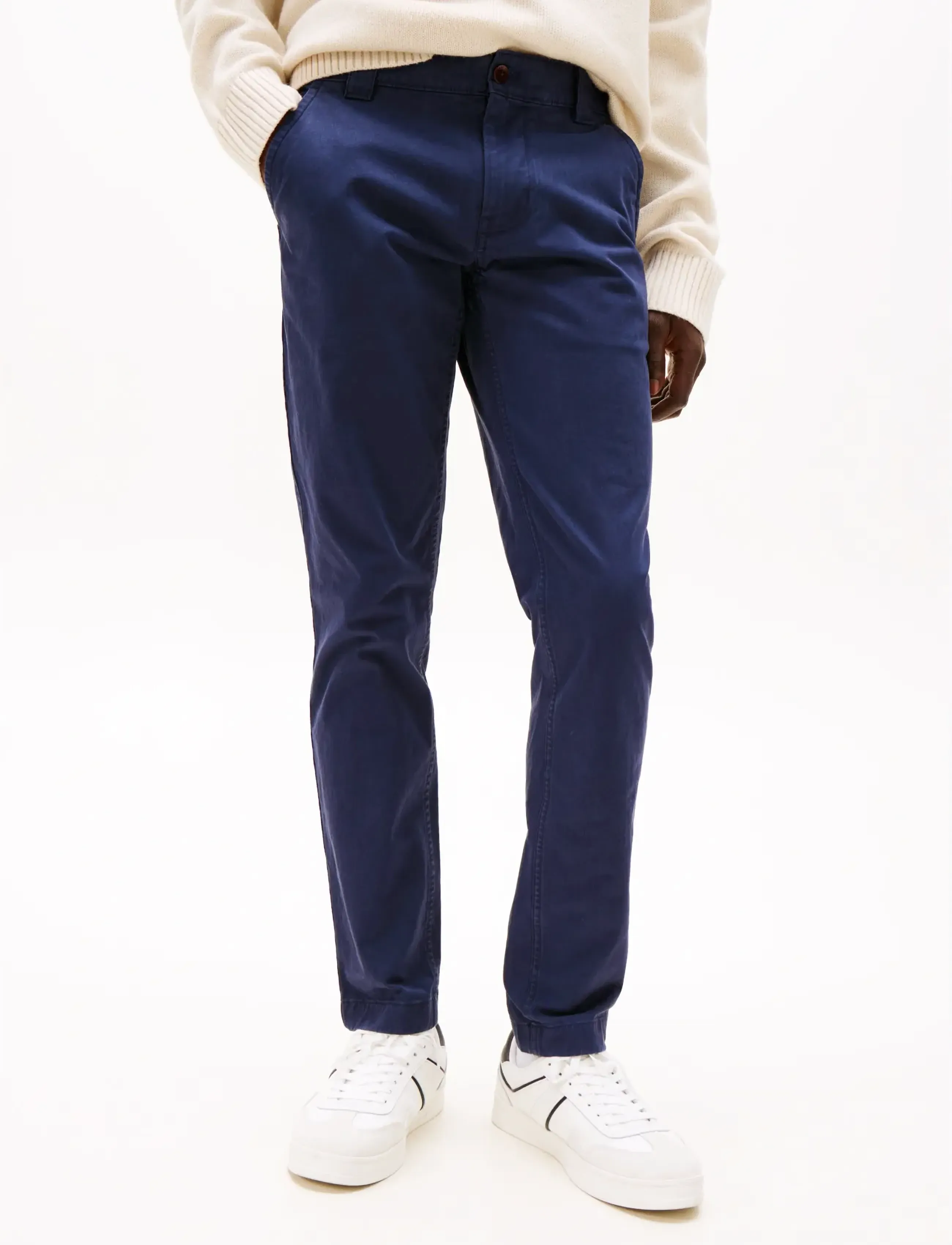 Tommy Jeans TJM SCANTON CHINO PANT - Chinos - TWILIGHT NAVY / blue
