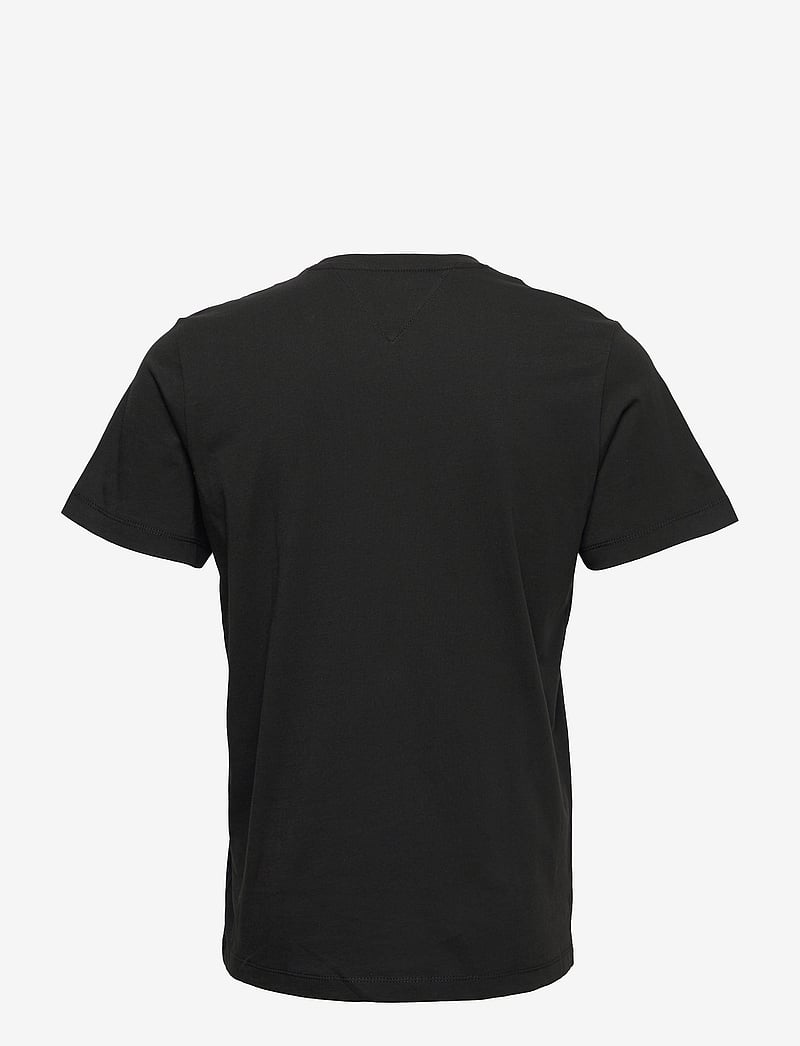 Tommy Jeans - TJM REG JERSEY C NECK EXT - t-krekli ar īsām piedurknēm - black - 2