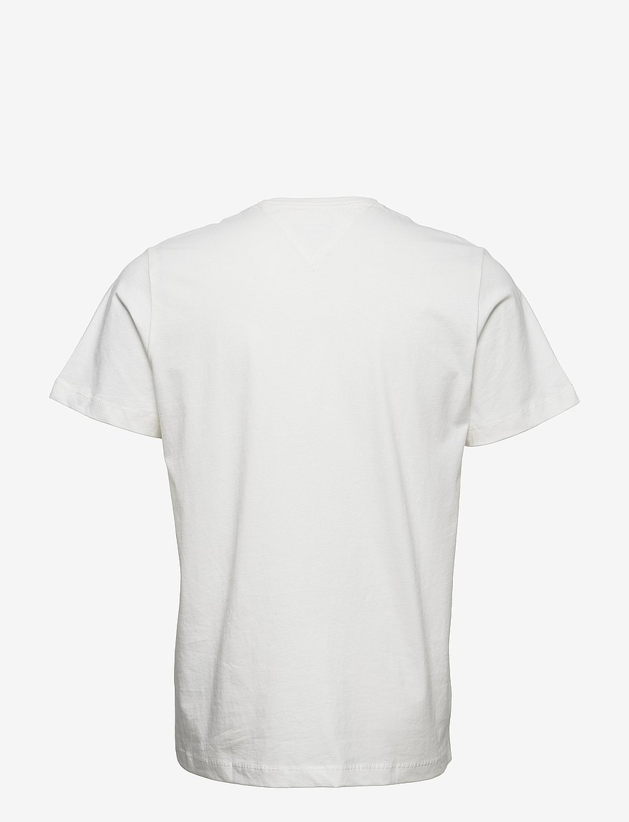 Tommy Jeans - TJM SLIM JERSEY C NECK EXT - kurzärmelig - white - 2