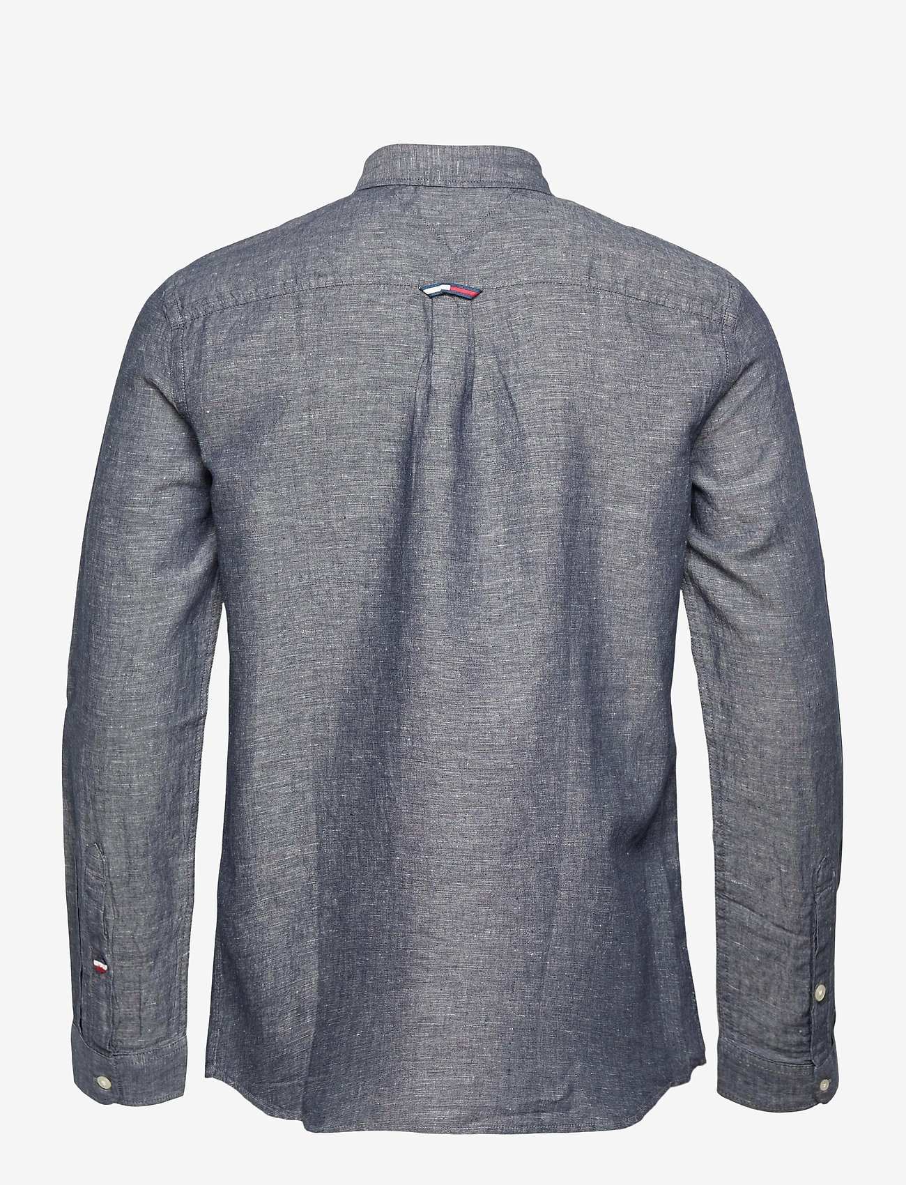 Tommy Jeans - TJM LINEN BLEND SHIRT - twilight navy - 1