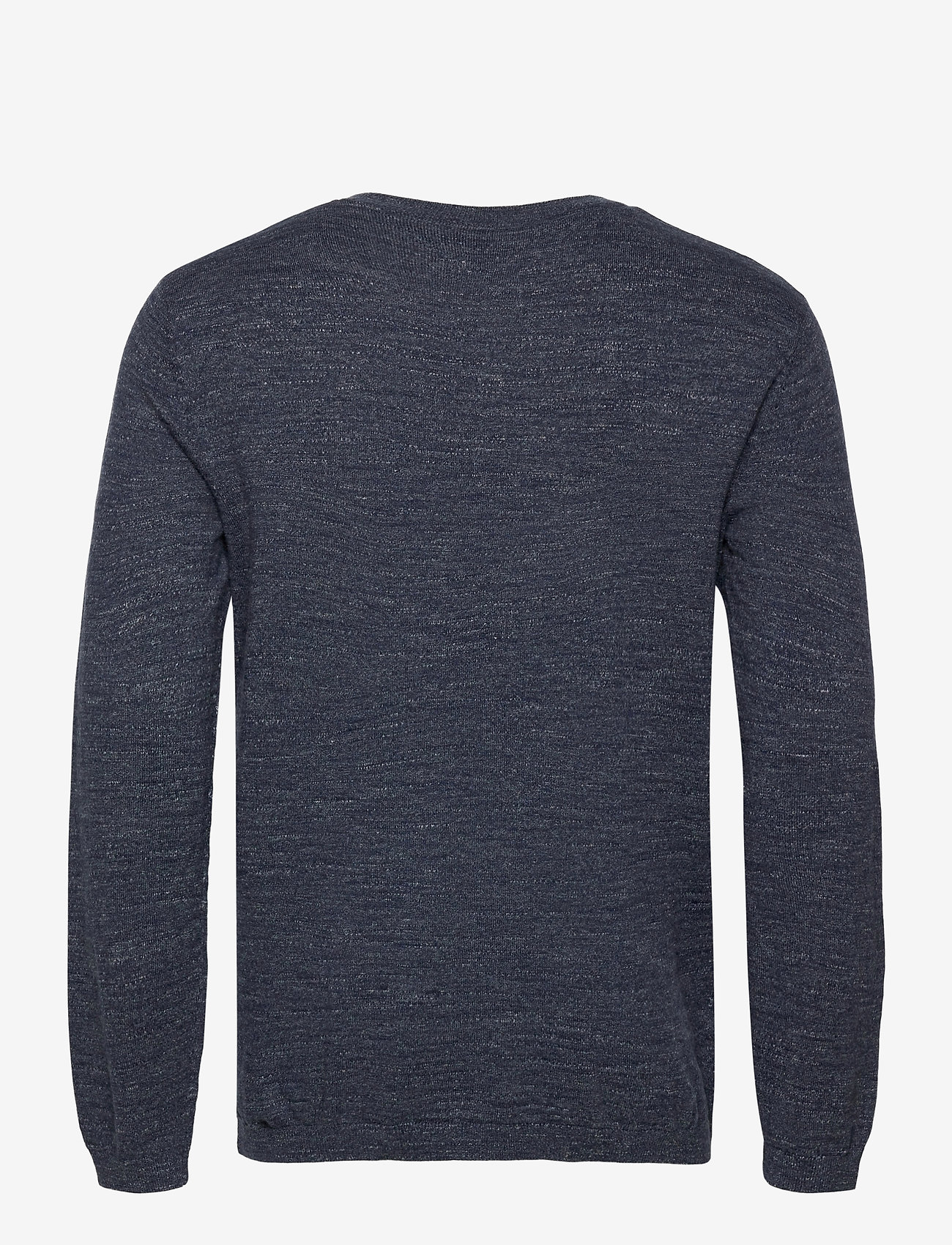 Tommy Jeans - TJM LIGHTWEIGHT HEATHER SWEATER - twilight navy htr - 1