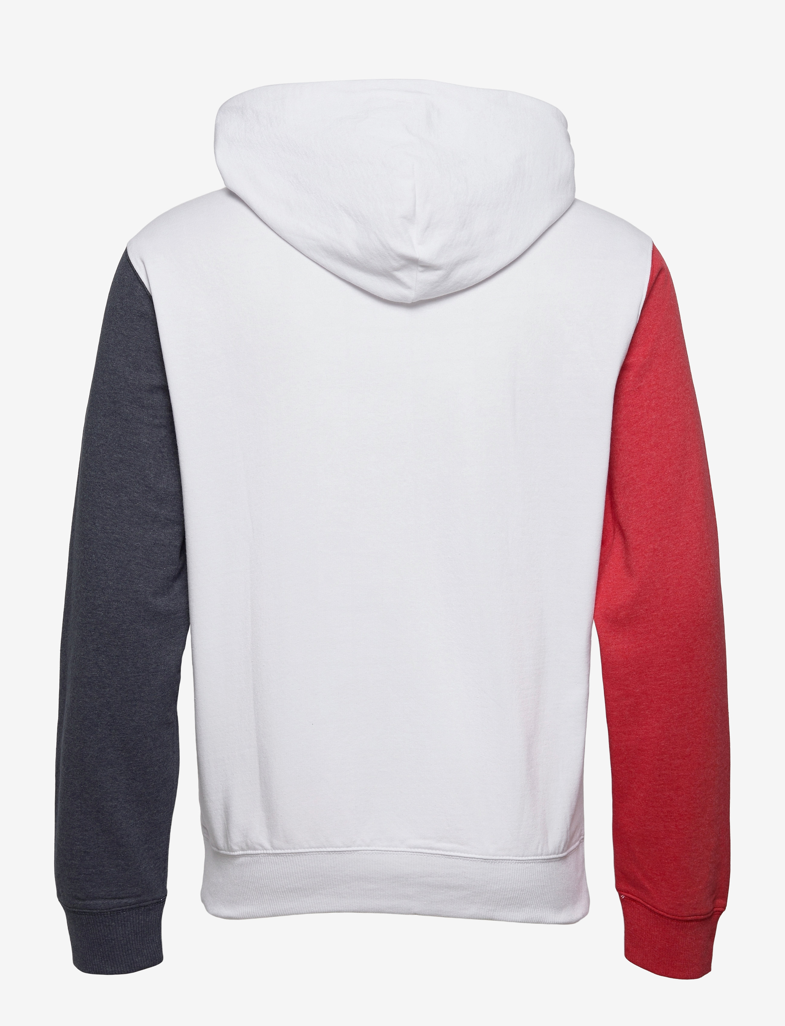 Tommy Jeans - TJM HALF AND HALF HOODIE - white / multi - 1