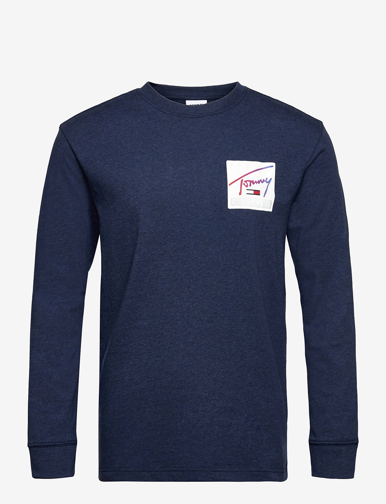 Tommy Jeans - TJM TOMMY BASKETBALL LONGSLEEVE - twilight navy - 0