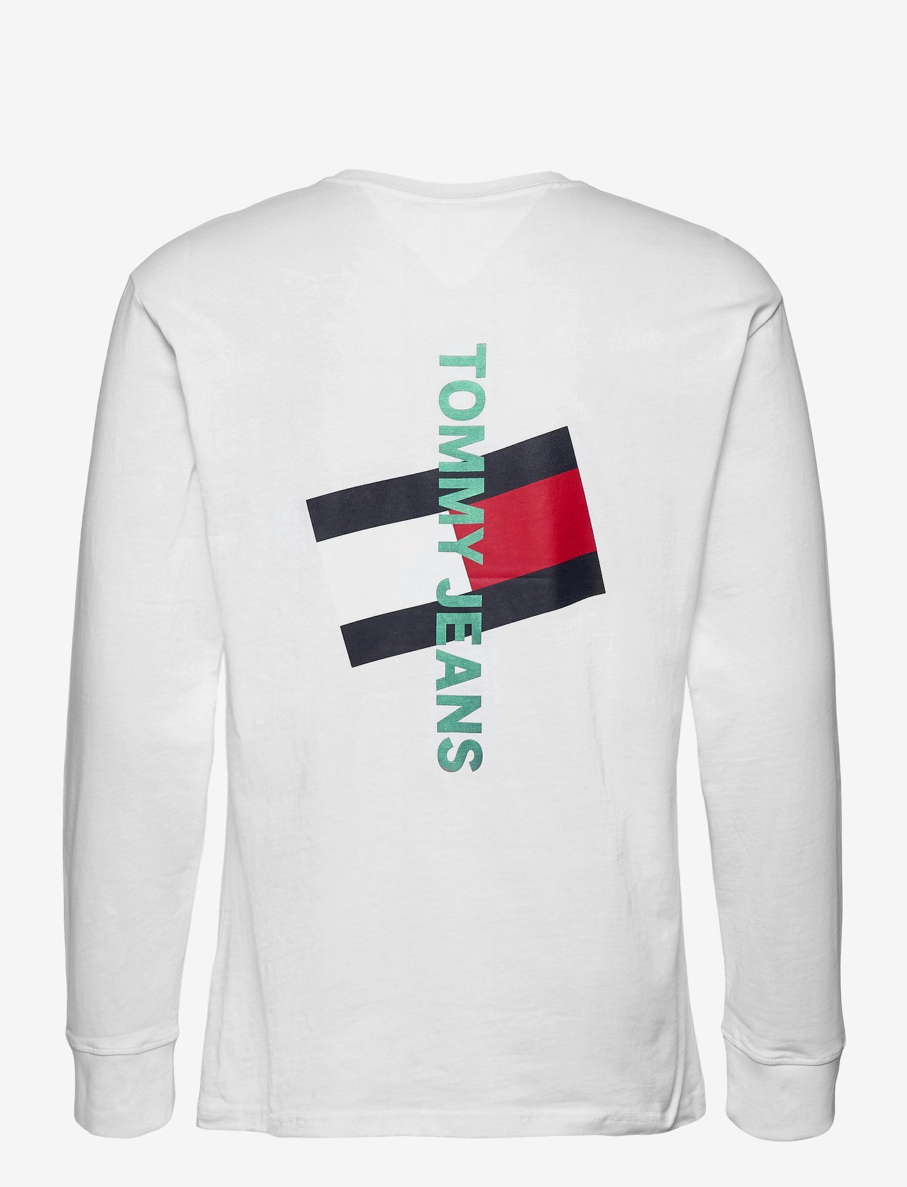 Tommy Jeans - TJM VERTICAL TOMMY LOGO TEE - white - 1