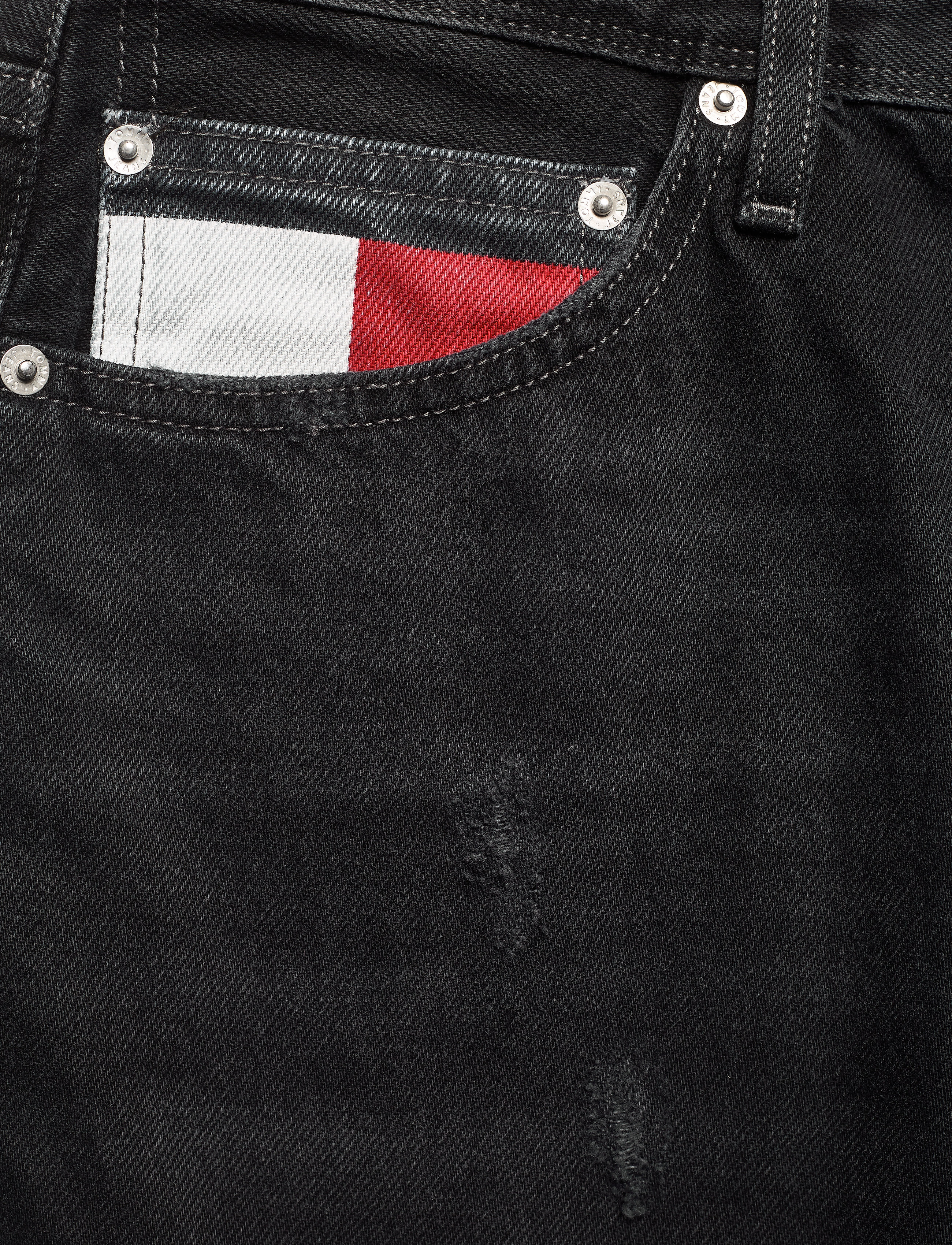 Tommy Jeans - ETHAN RLXD STRAIGHT SSPBBRSD - save sp bk bk rgd spr destr - 2