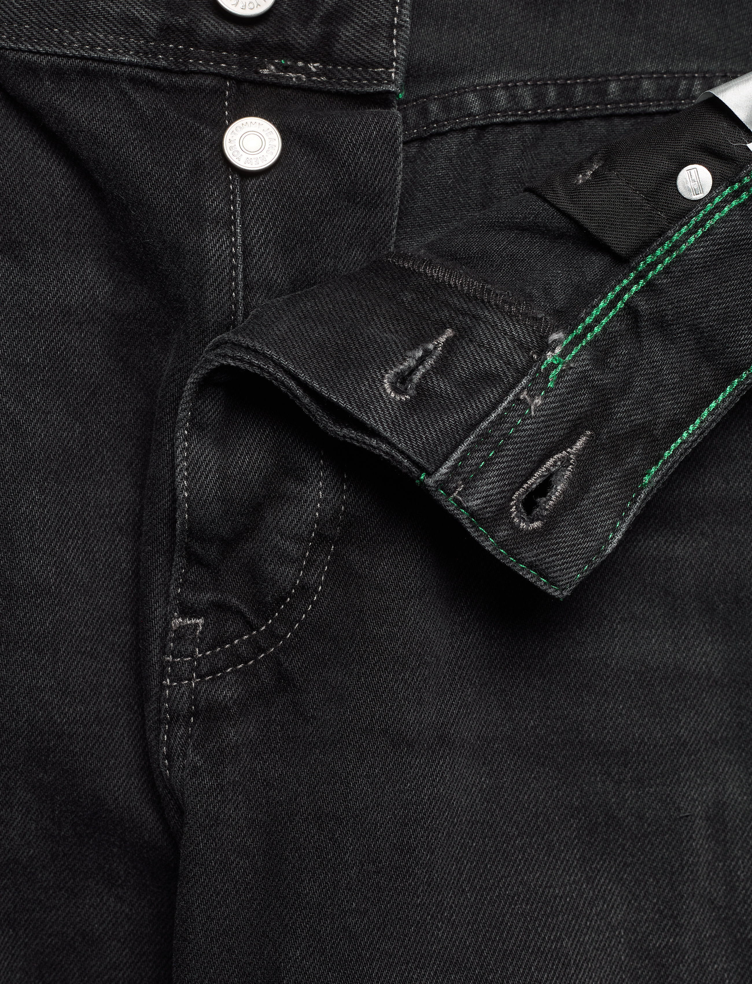 Tommy Jeans - ETHAN RLXD STRAIGHT SSPBBRSD - save sp bk bk rgd spr destr - 3