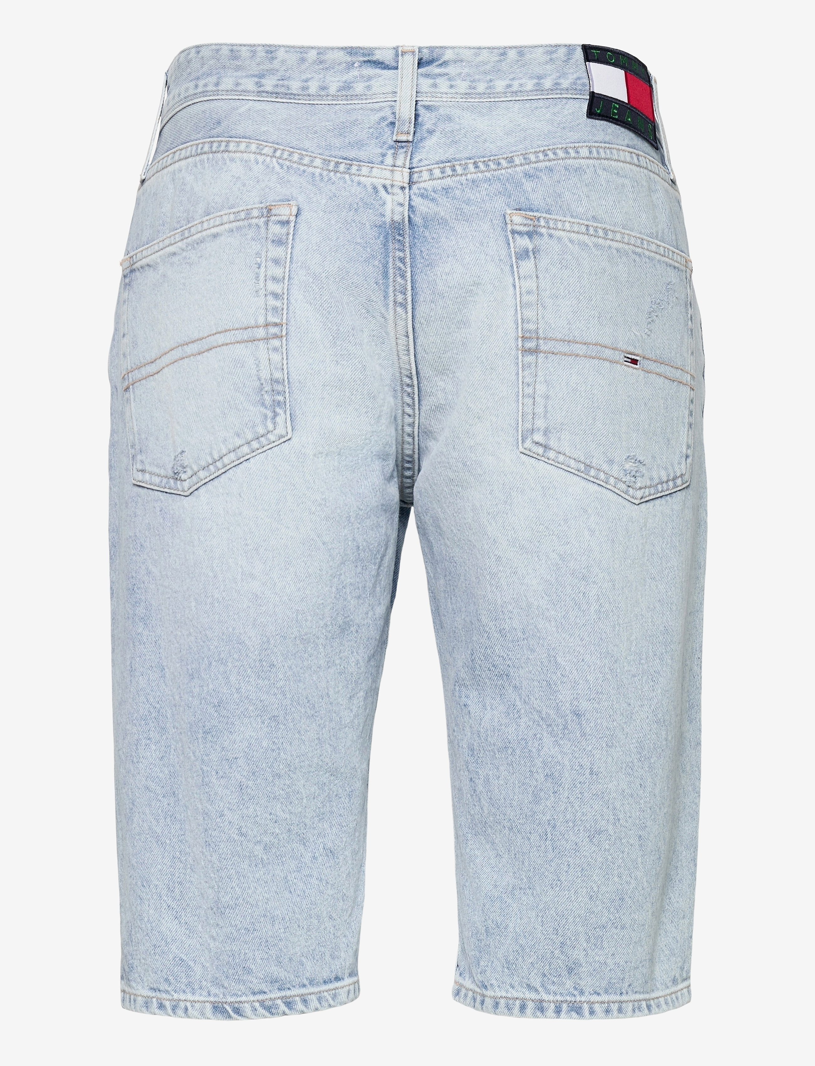 Tommy Jeans - ETHAN RLXD DENIM SHORT SSPLBRD - save sp lb rgd destr - 1