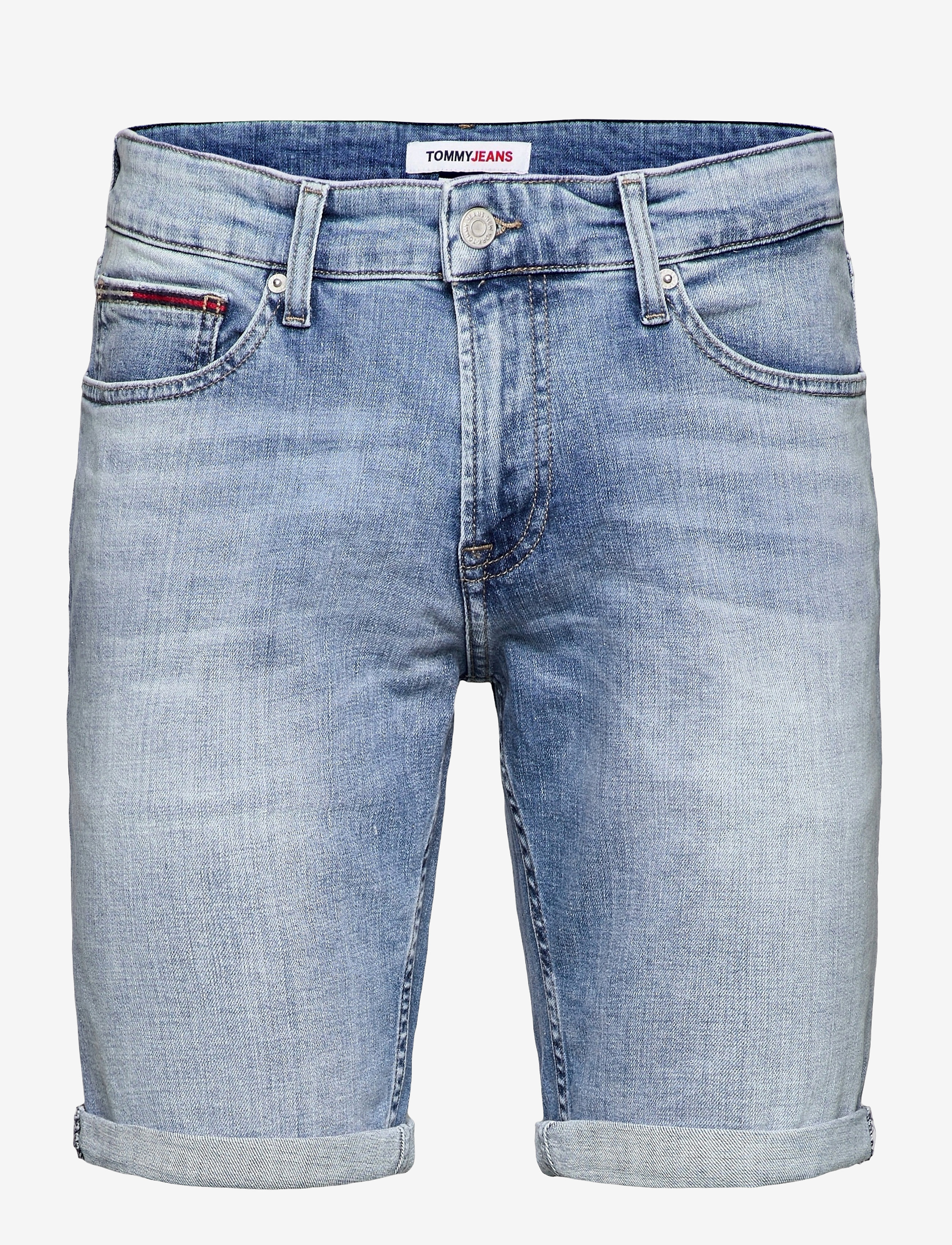 Tommy Jeans - SCANTON SLIM DENIM SHORT HLBS - hampton lb str - 0