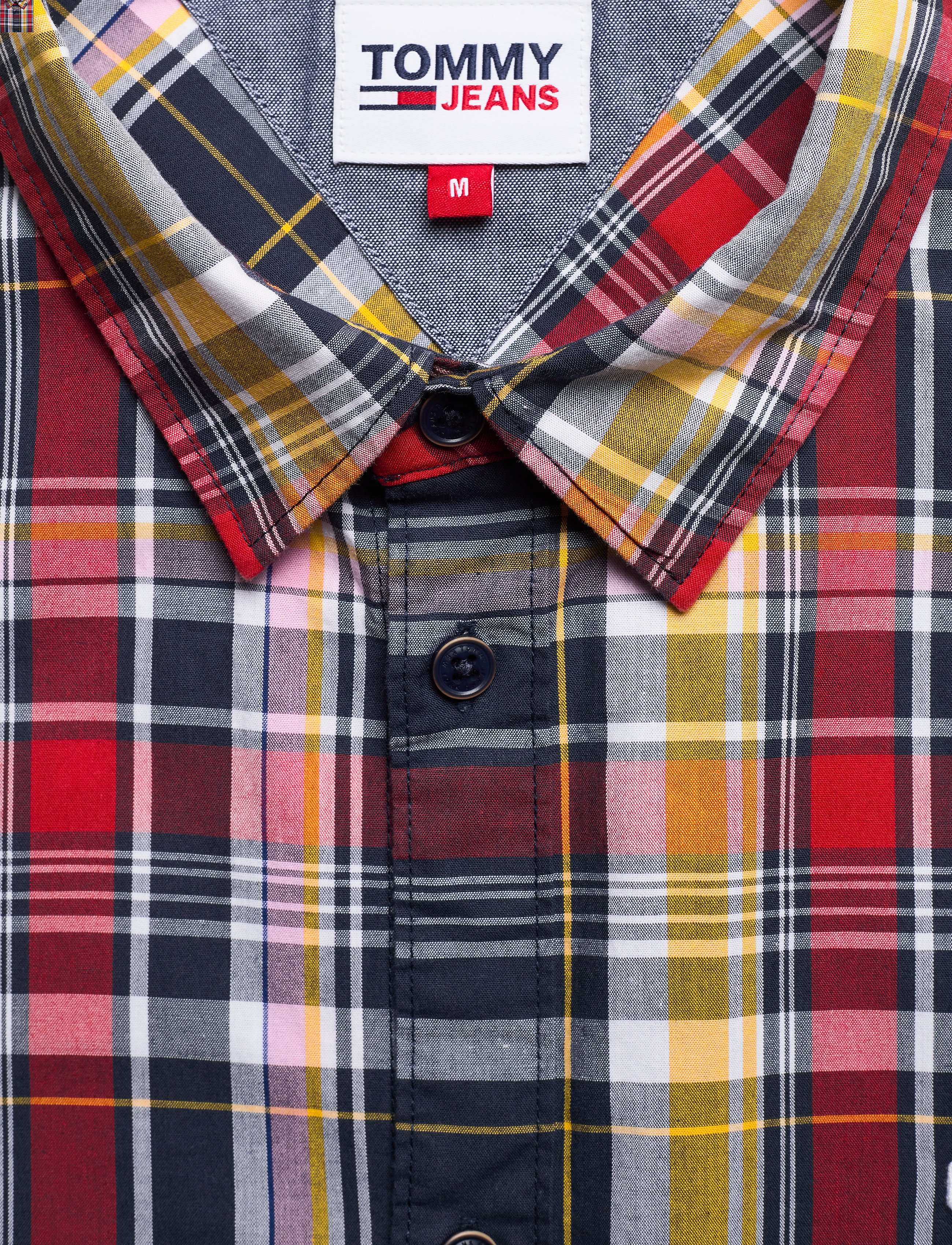 Tommy Jeans - TJM SEASONAL CHECK SHIRT - twilight navy / multi - 2