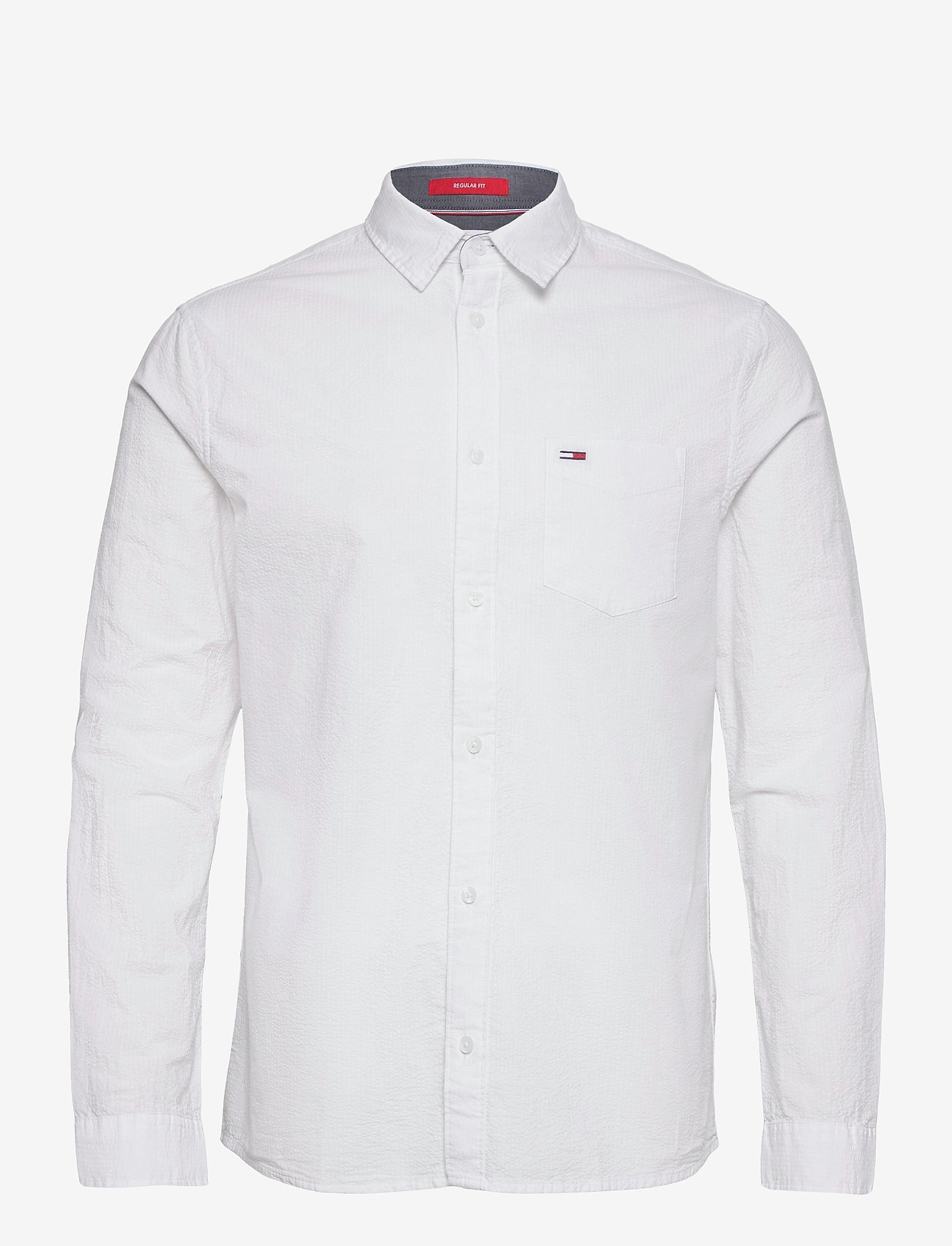 Tommy Jeans - TJM SOLID SEERSUCKER SHIRT - white - 0