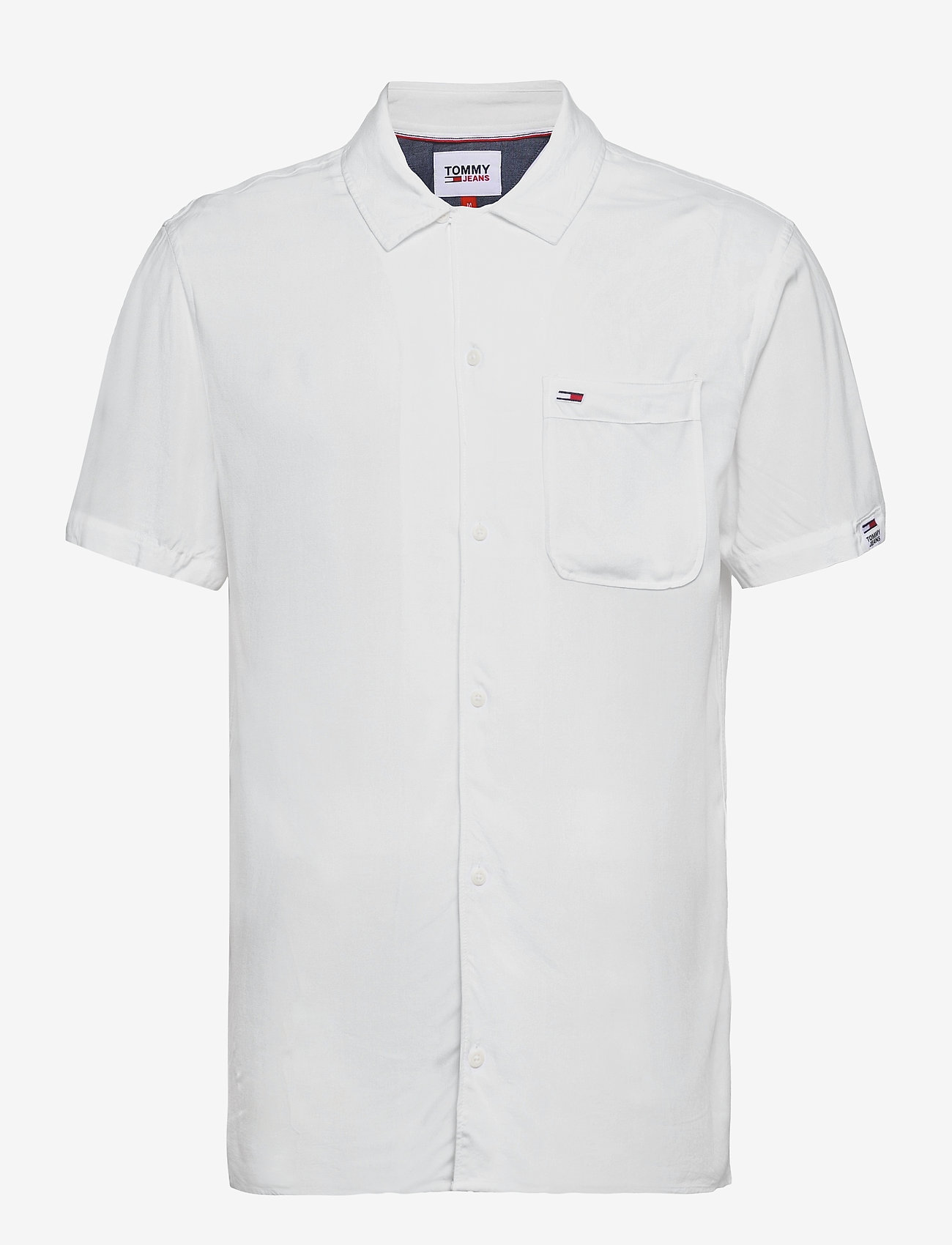 Tommy Jeans - TJM SOLID CAMP SHIRT - white - 0