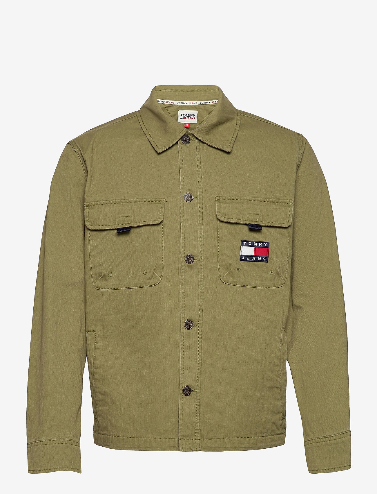 Tommy Jeans - TJ US BACK GRAPHIC OVERSHIRT - uniform olive - 0