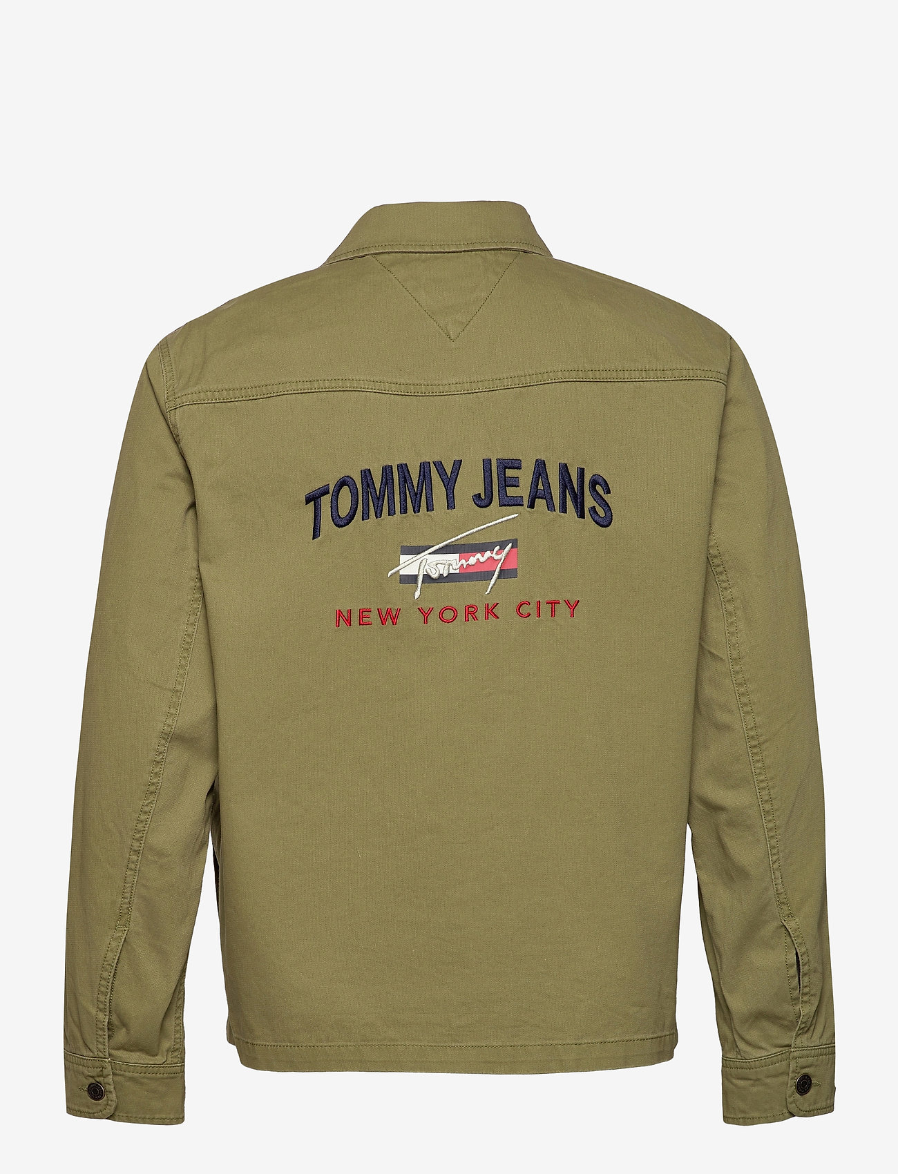 Tommy Jeans - TJ US BACK GRAPHIC OVERSHIRT - uniform olive - 1