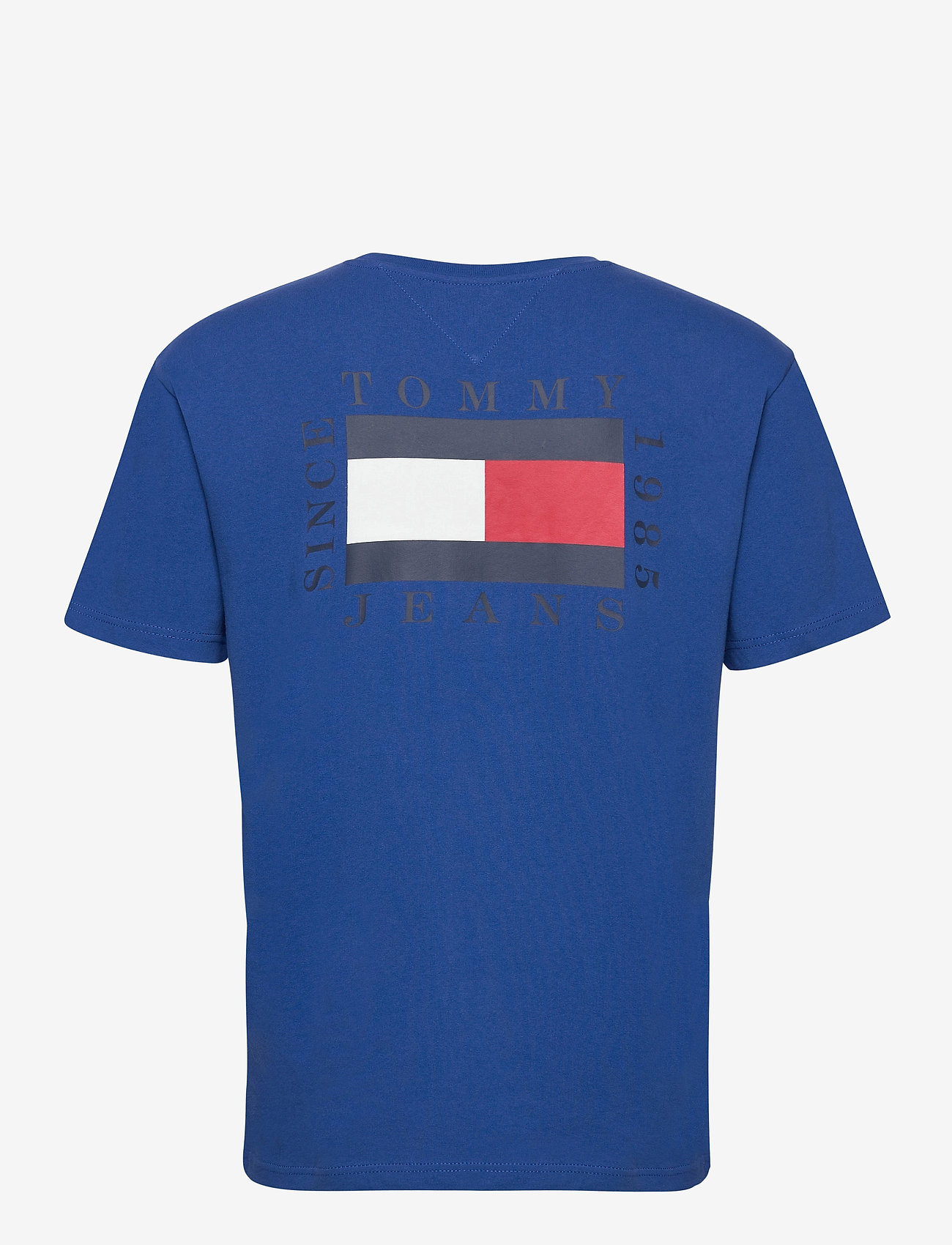 Tommy Jeans - TJM BOX FLAG TEE - providence blue - 1