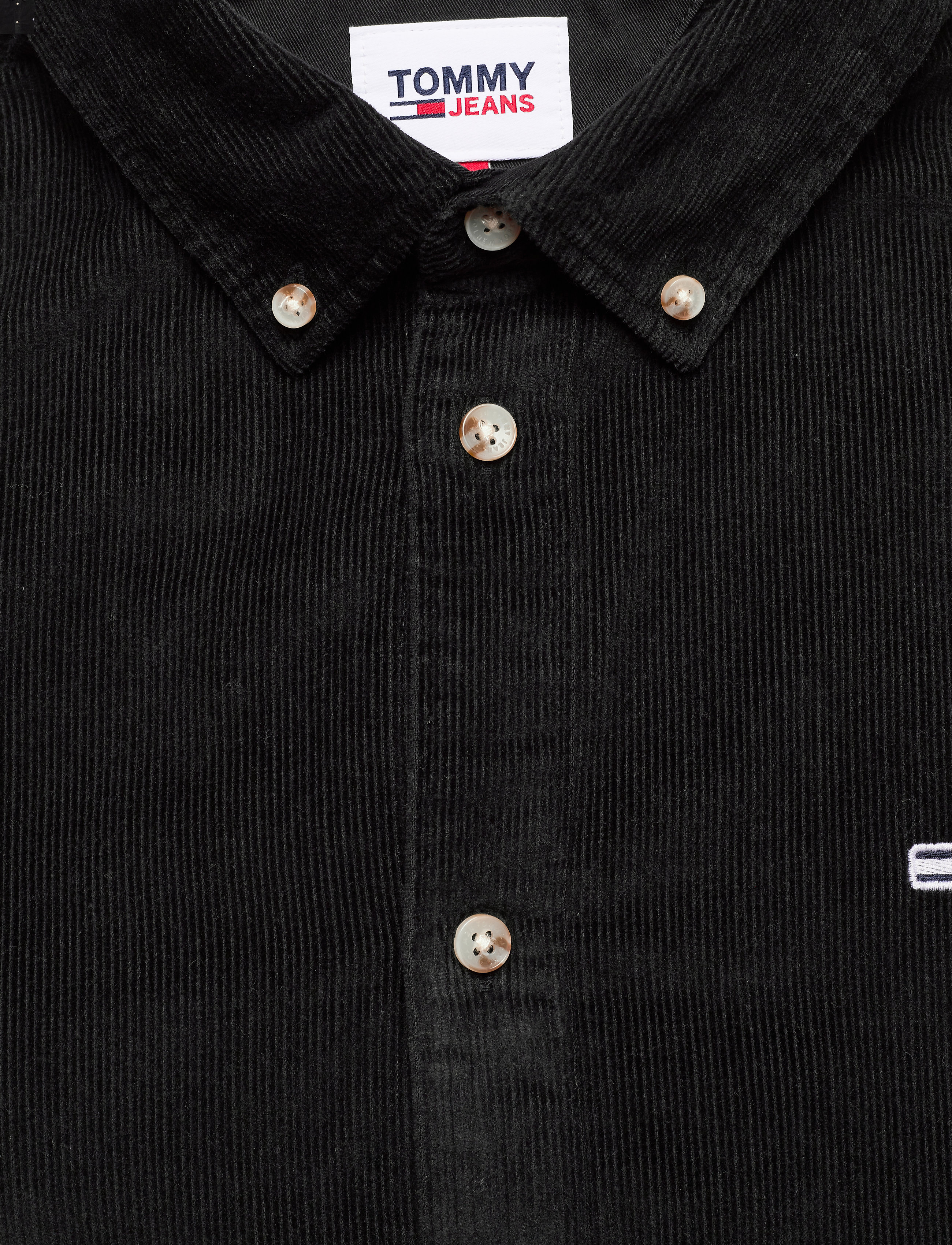 Tommy Jeans - TJM REGULAR CORD SHIRT - black - 2