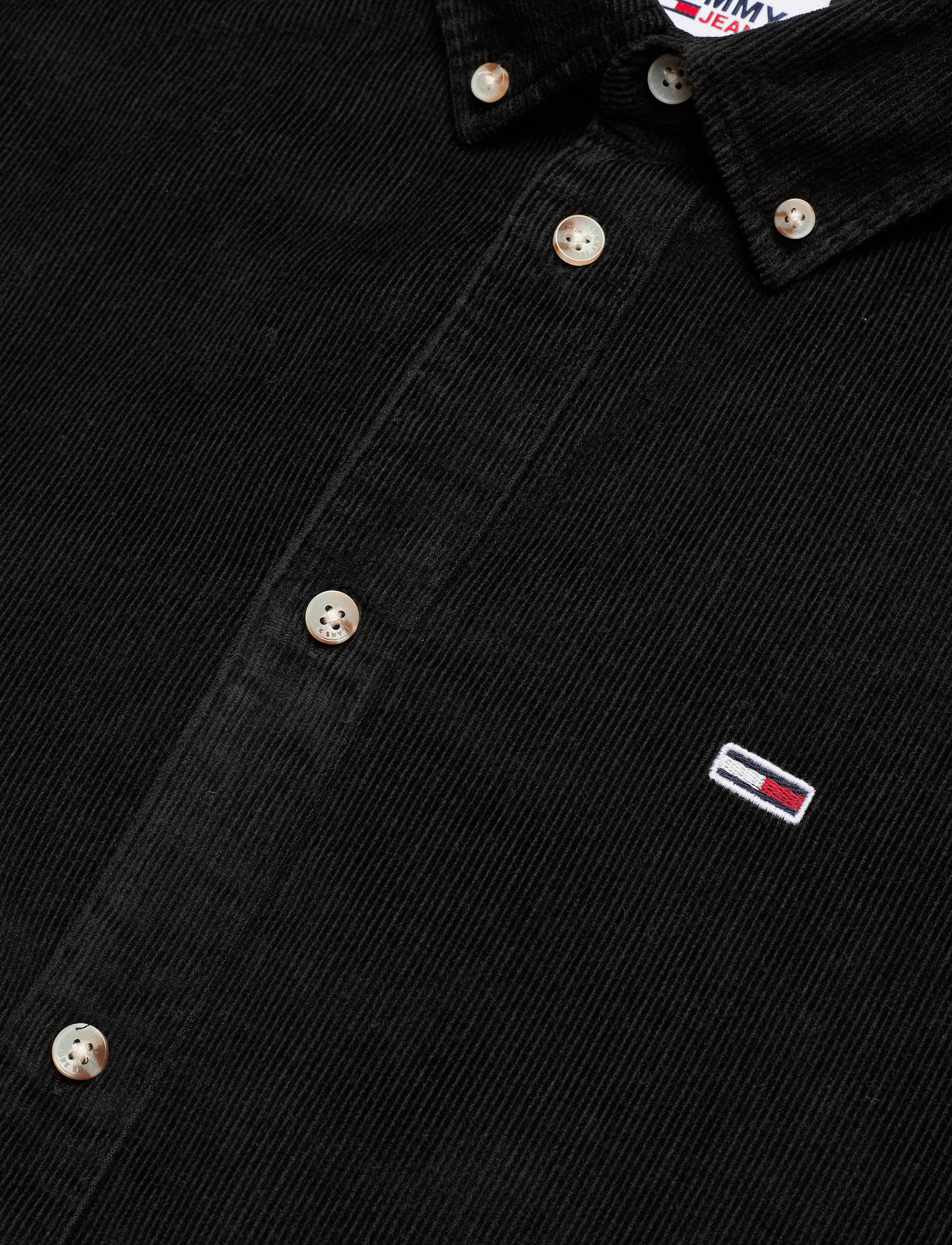 Tommy Jeans - TJM REGULAR CORD SHIRT - black - 3