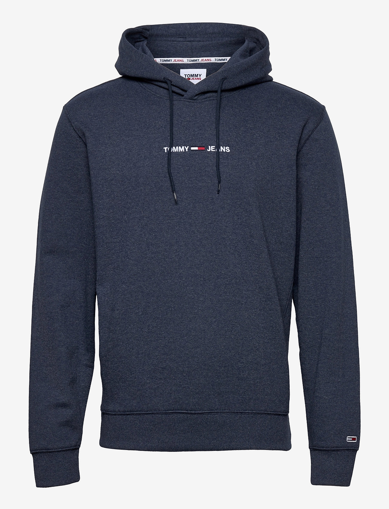 Tommy Jeans - TJM STRAIGHT LOGO HOODIE - twilight navy - 0