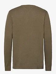 Tommy Jeans - TJM ESSENTIAL CREW NECK SWEATER - knitted round necks - drab olive green - 1