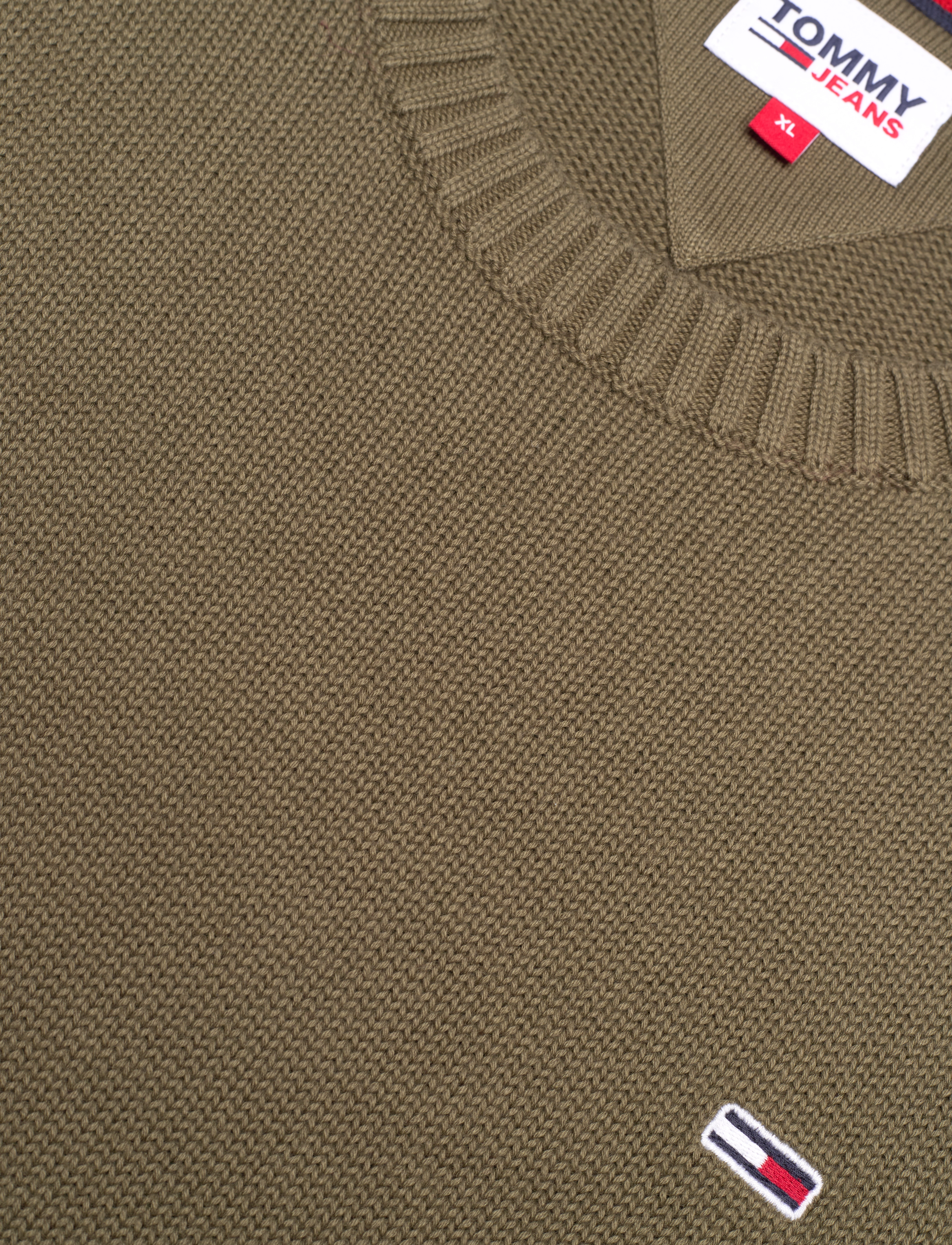 Tommy Jeans - TJM ESSENTIAL CREW NECK SWEATER - drab olive green - 2