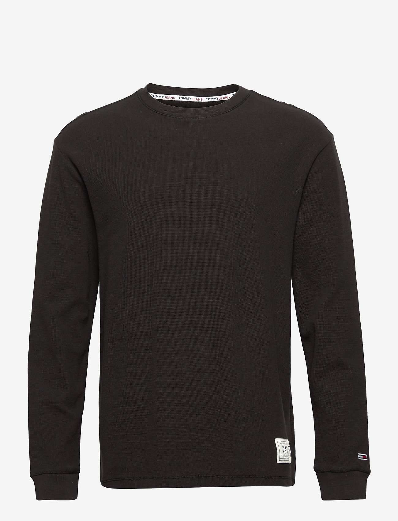 Tommy Jeans - TJM MINI WAFFLE SNIT - black - 0