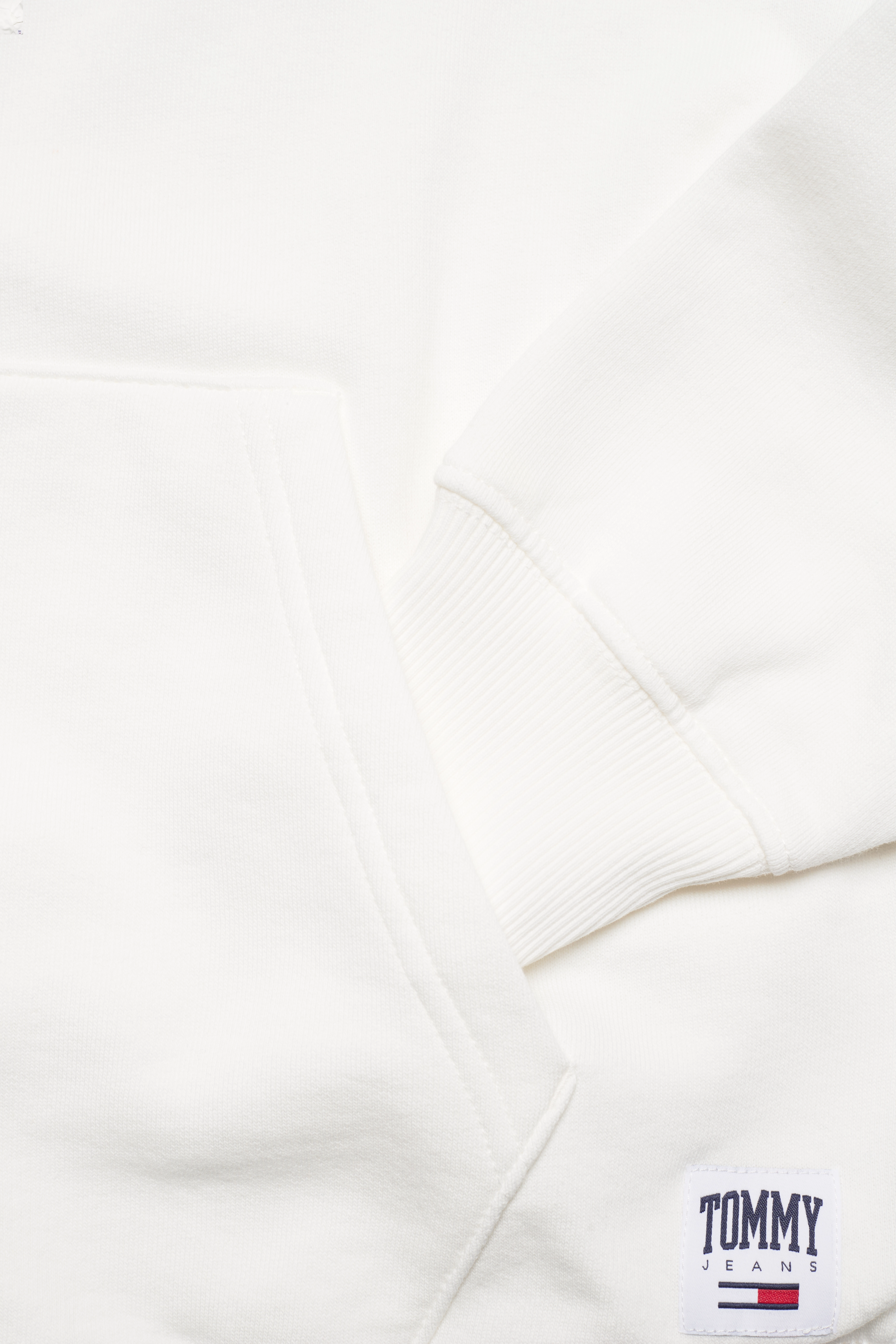 Tommy Jeans - ABO TJM COLLEGIATE HOODIE - ivory silk - 3