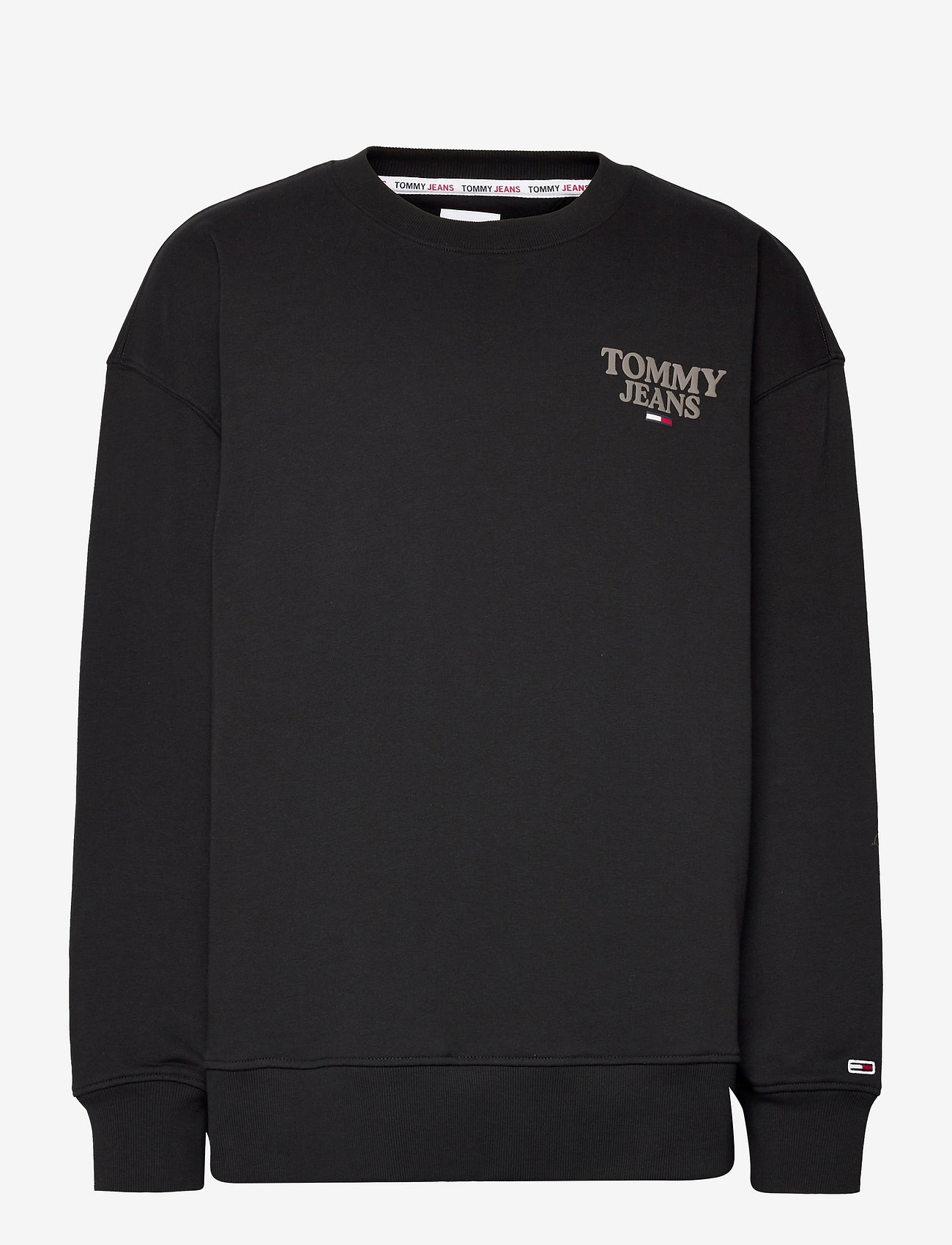 Tommy Jeans - TJM TONAL ENTRY GRAPHIC CREW - black - 0