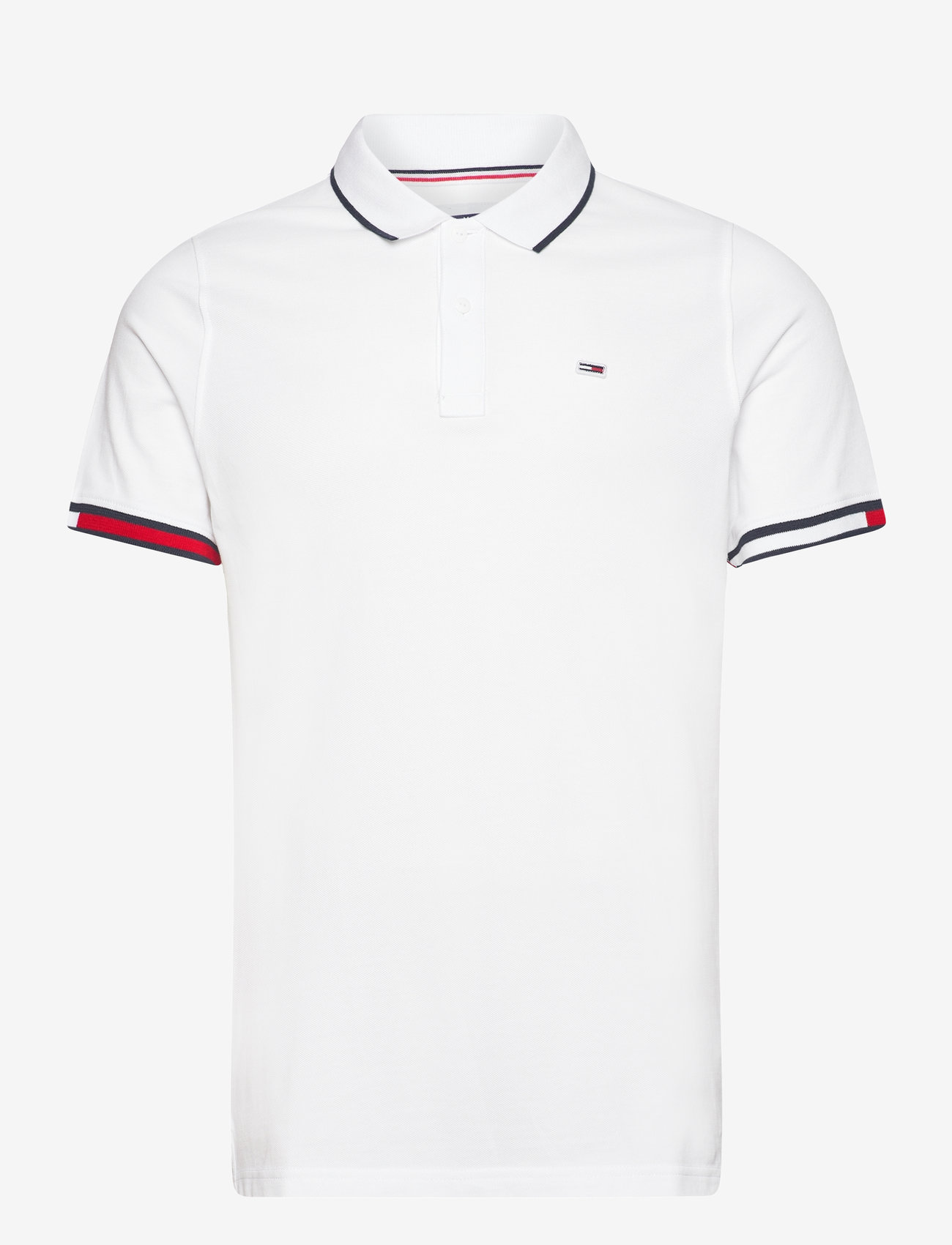 Tommy Jeans Tjm Slim Flag Cuffs Polo – short-sleeved polos