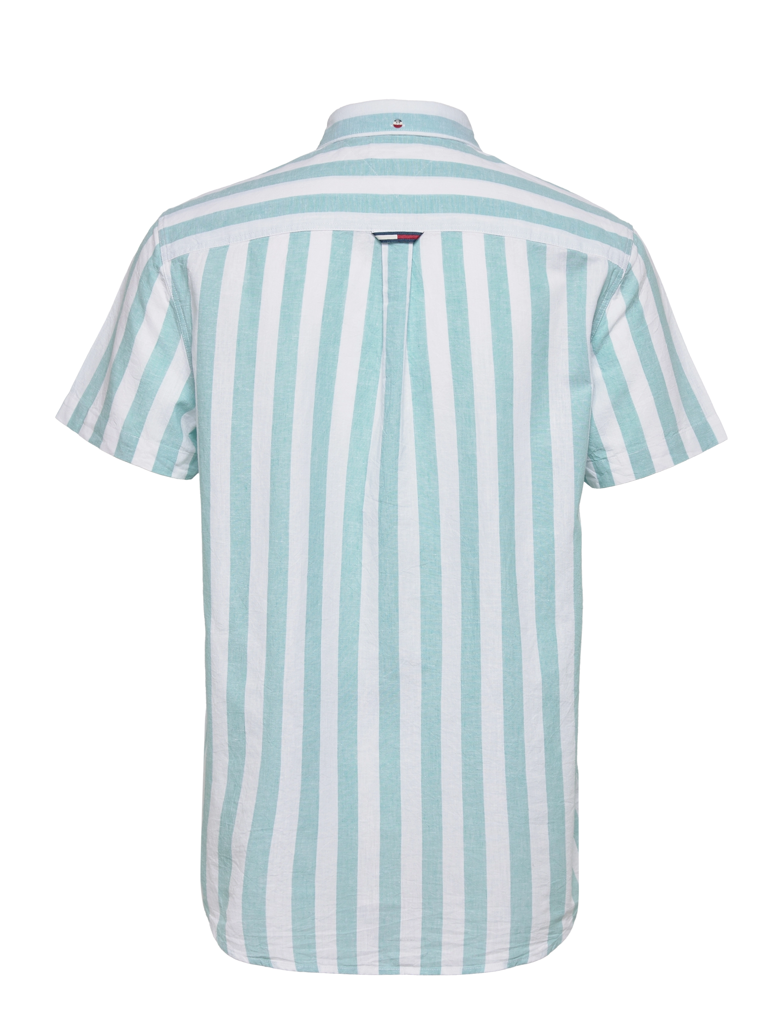 Tommy Jeans - TJM LINEN BLEND STRIPE SHIRT - crest stripe - 1