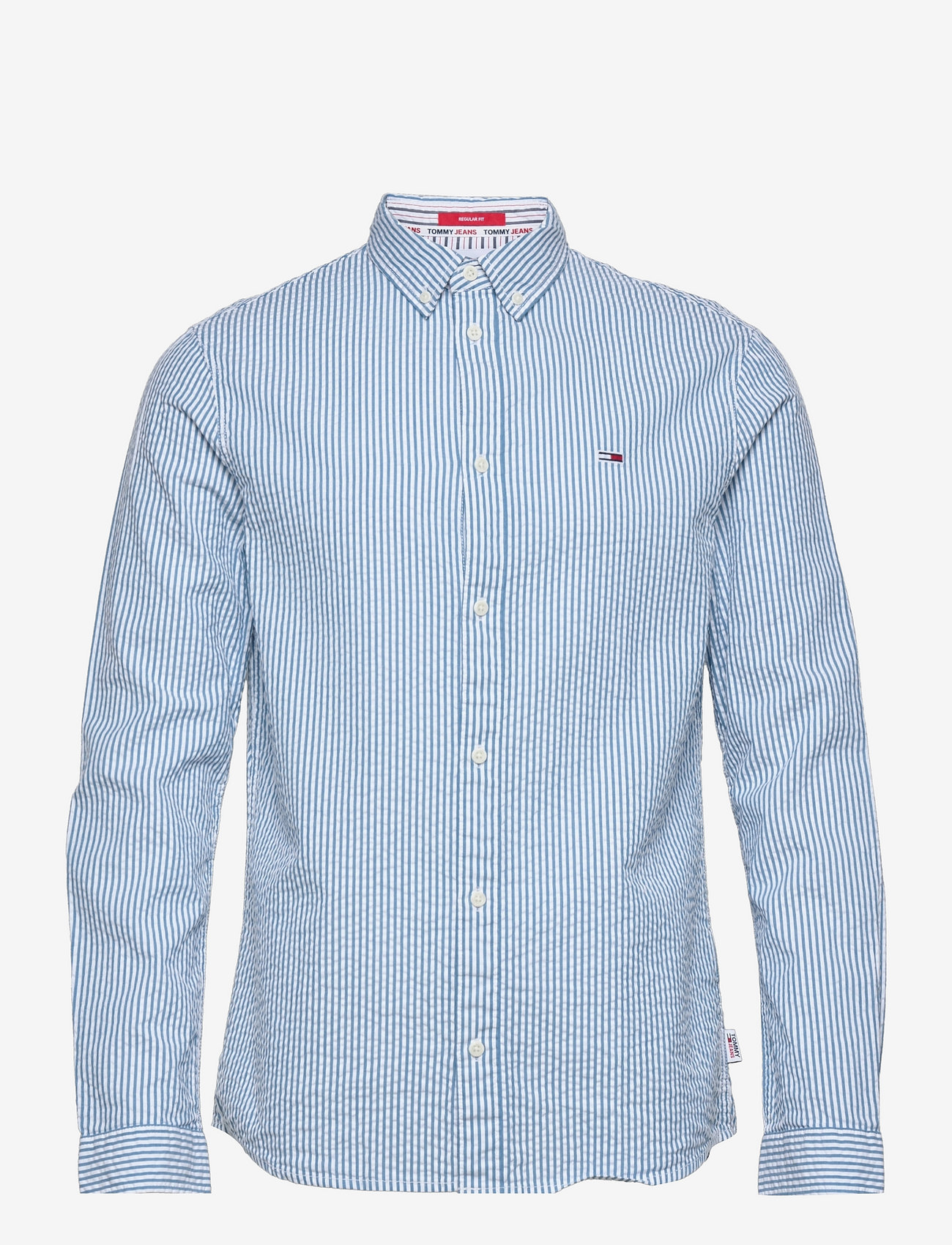 Tommy Jeans - TJM CASUAL STRIPE SHIRT - regatta blue/white stripe - 0