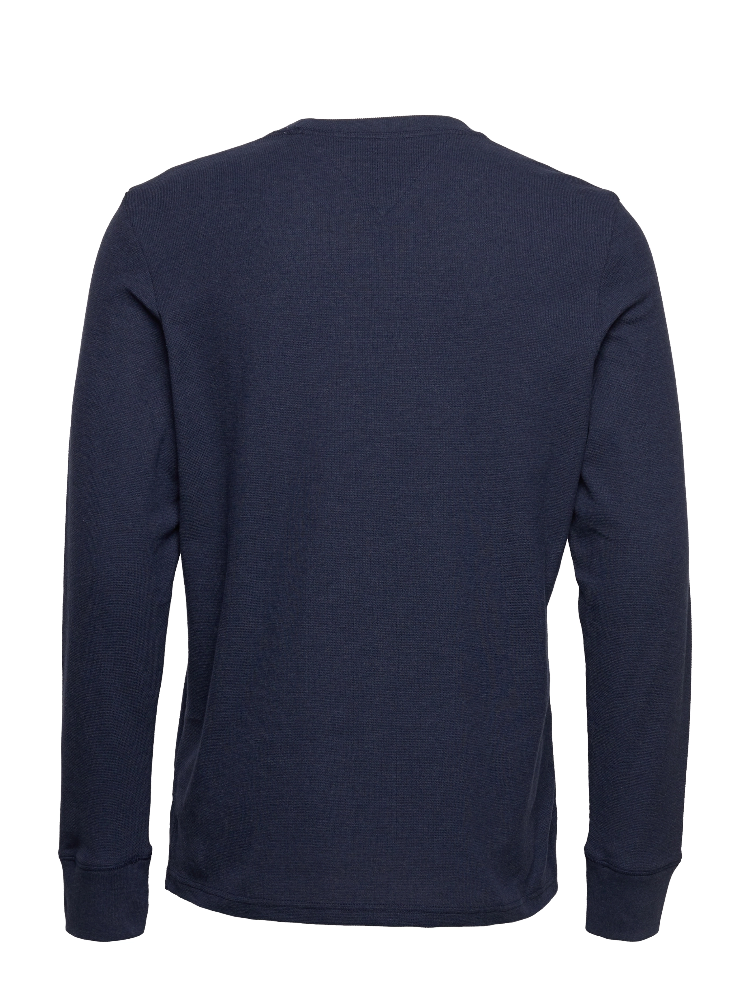Tommy Jeans - TJM WAFFLE SNIT - twilight navy htr - 1