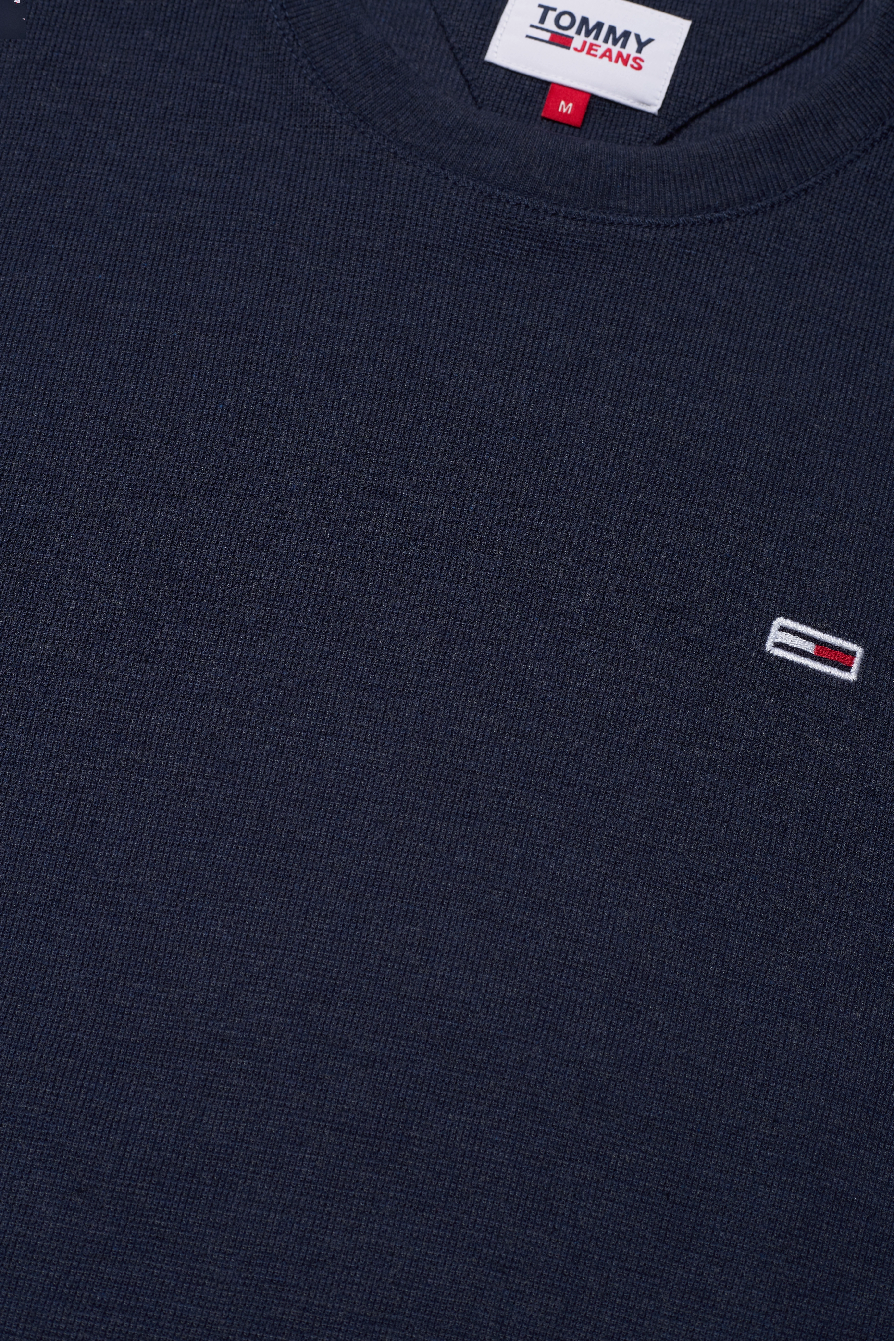 Tommy Jeans - TJM WAFFLE SNIT - twilight navy htr - 2