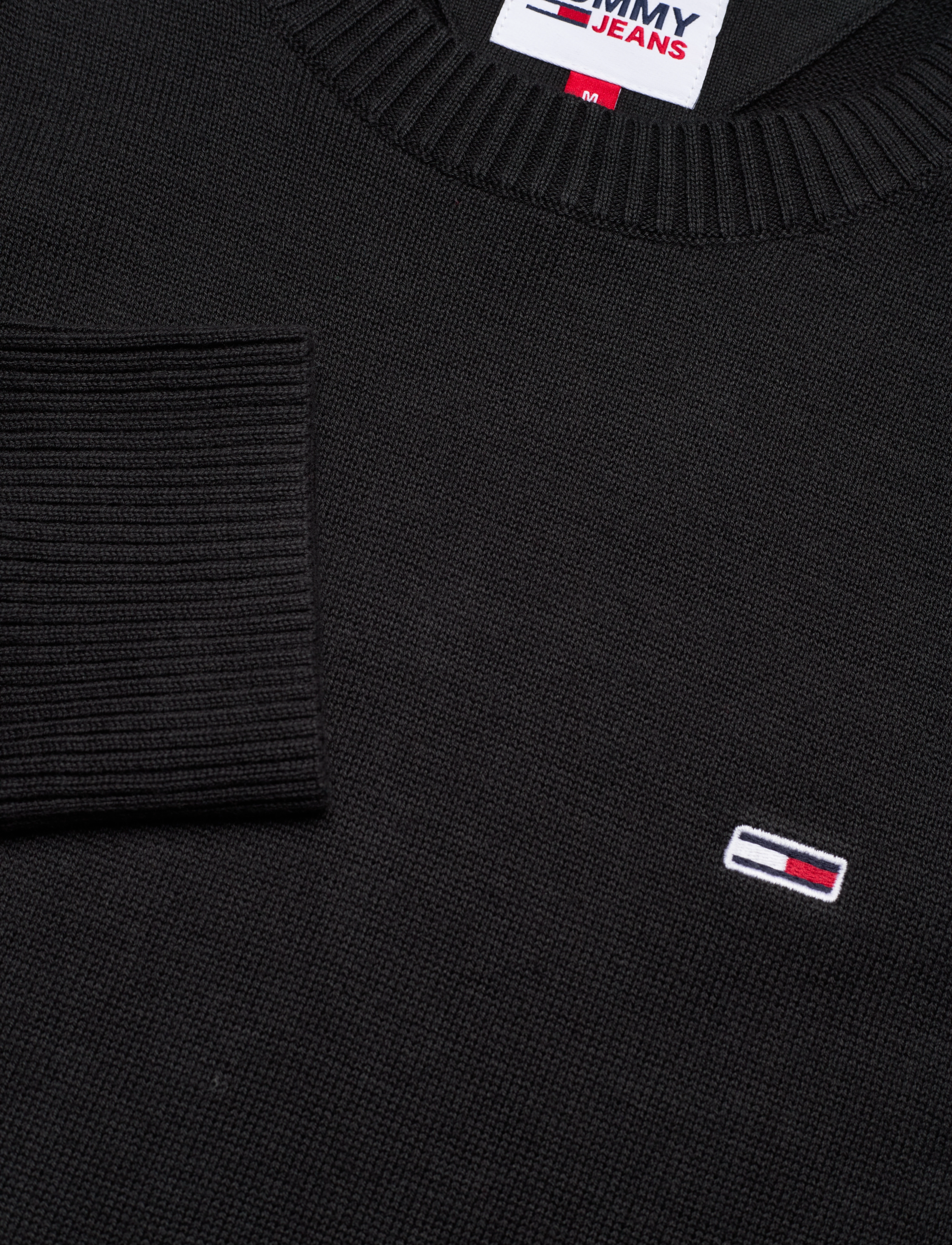 Tommy Jeans - TJM ESSENTIAL LIGHT SWEATER - black - 2